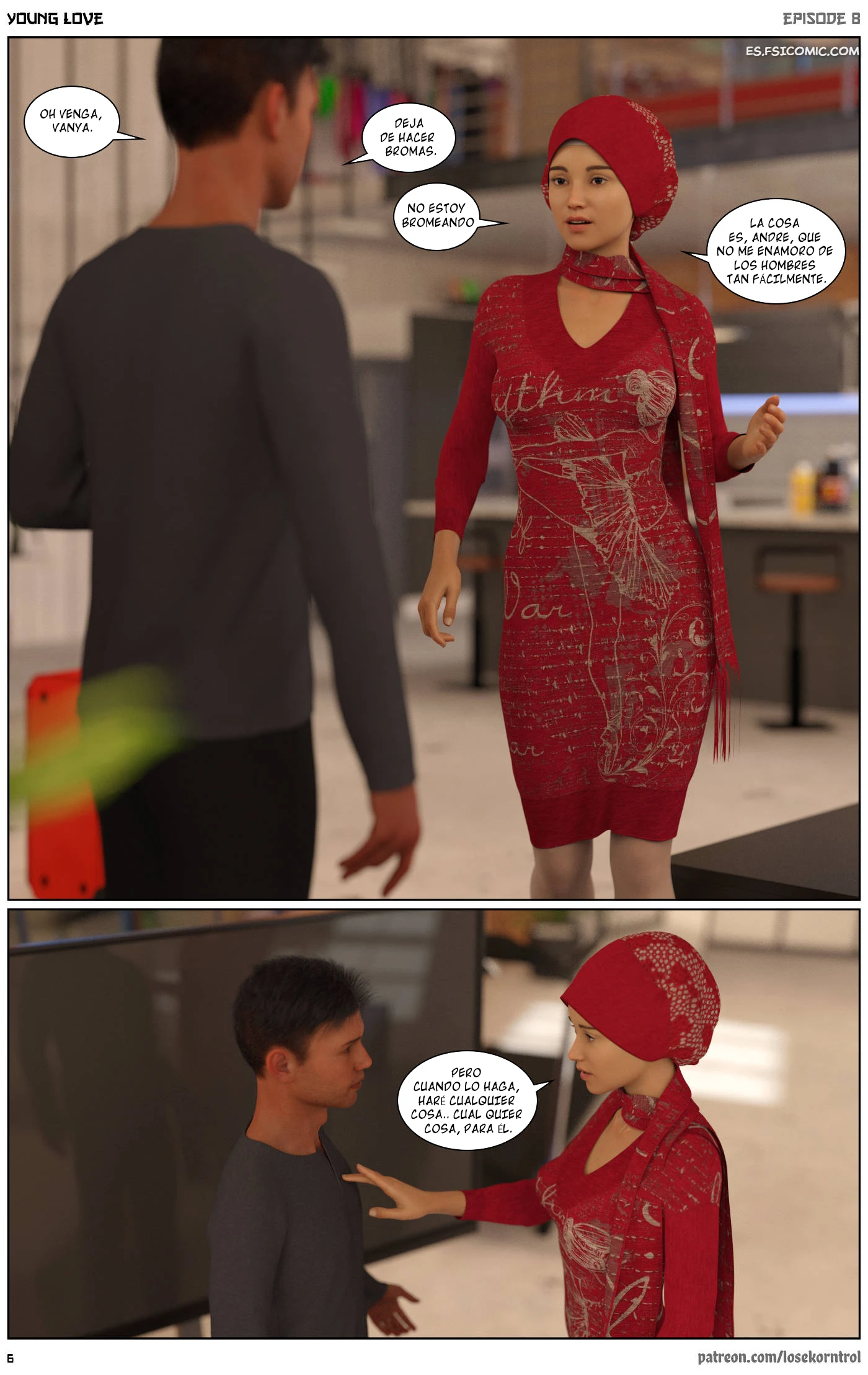 Young Love Capítulo 8 – Losekorntrol - 7 - FSI Comics young-love-capitulo-8-losekorntrol-hijab3dx-007