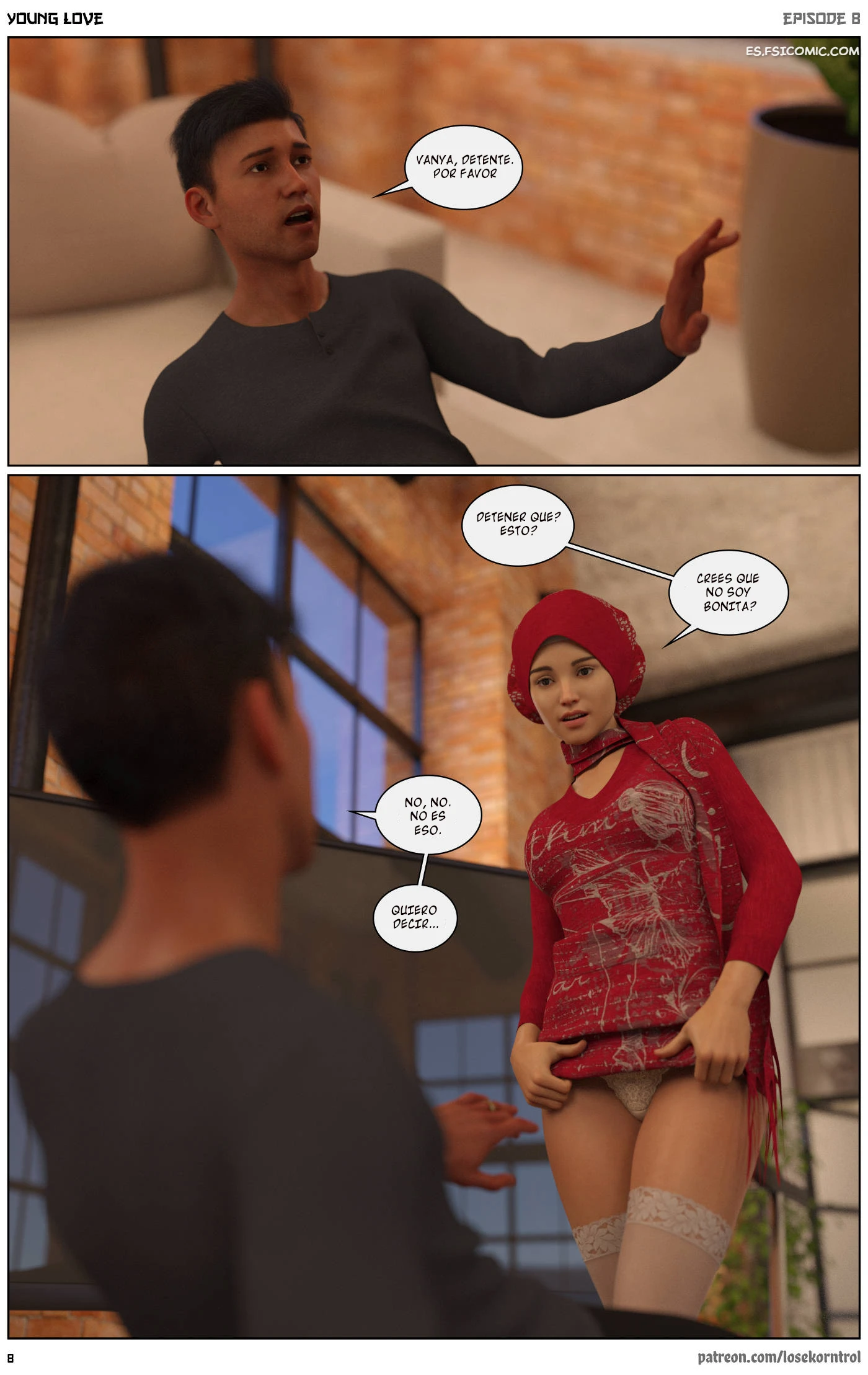 Young Love Capítulo 8 – Losekorntrol - 9 - FSI Comics young-love-capitulo-8-losekorntrol-hijab3dx-009