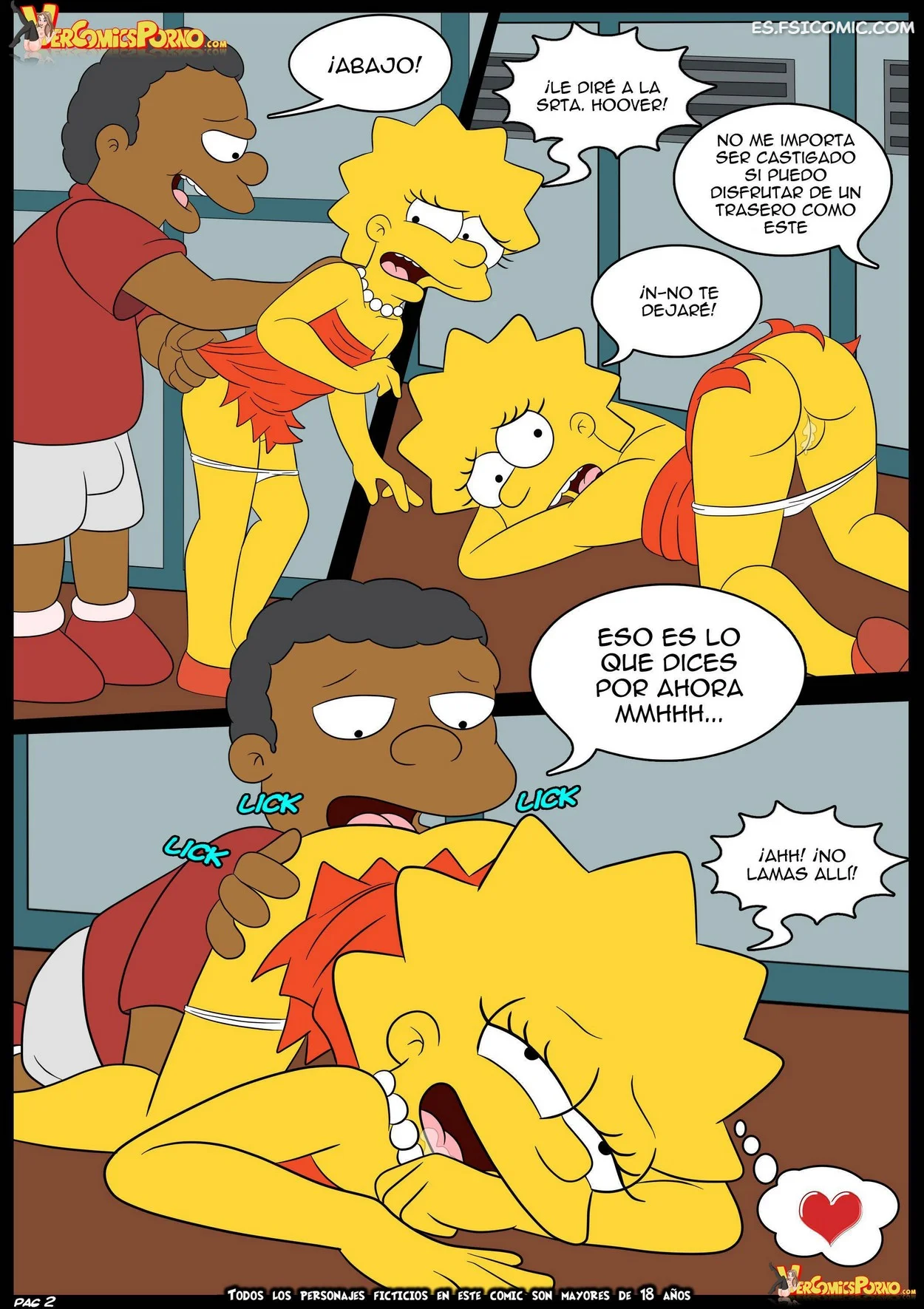 Amor Para El Bravucon - Croc - 3 - FSI Comics amor-para-el-bravucon-los-simpsons-croc-003