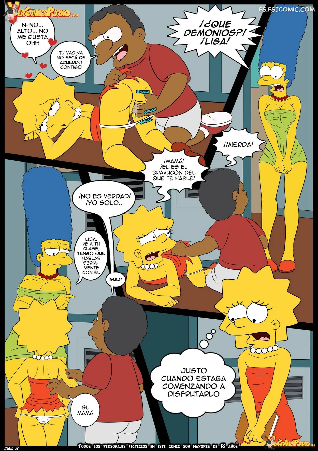Amor Para El Bravucon - Croc - 4 - FSI Comics amor-para-el-bravucon-los-simpsons-croc-004