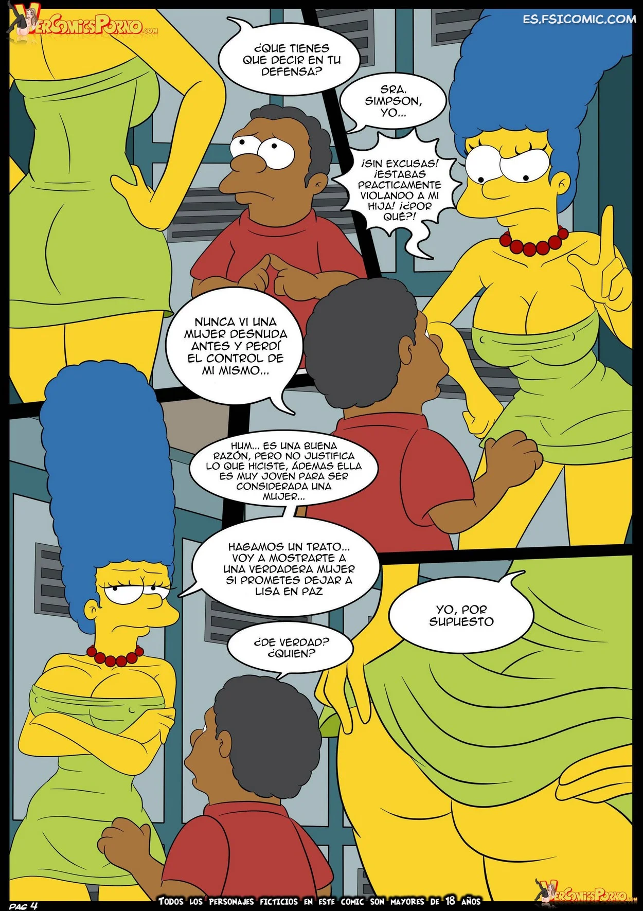 Amor Para El Bravucon - Croc - 5 - FSI Comics amor-para-el-bravucon-los-simpsons-croc-005