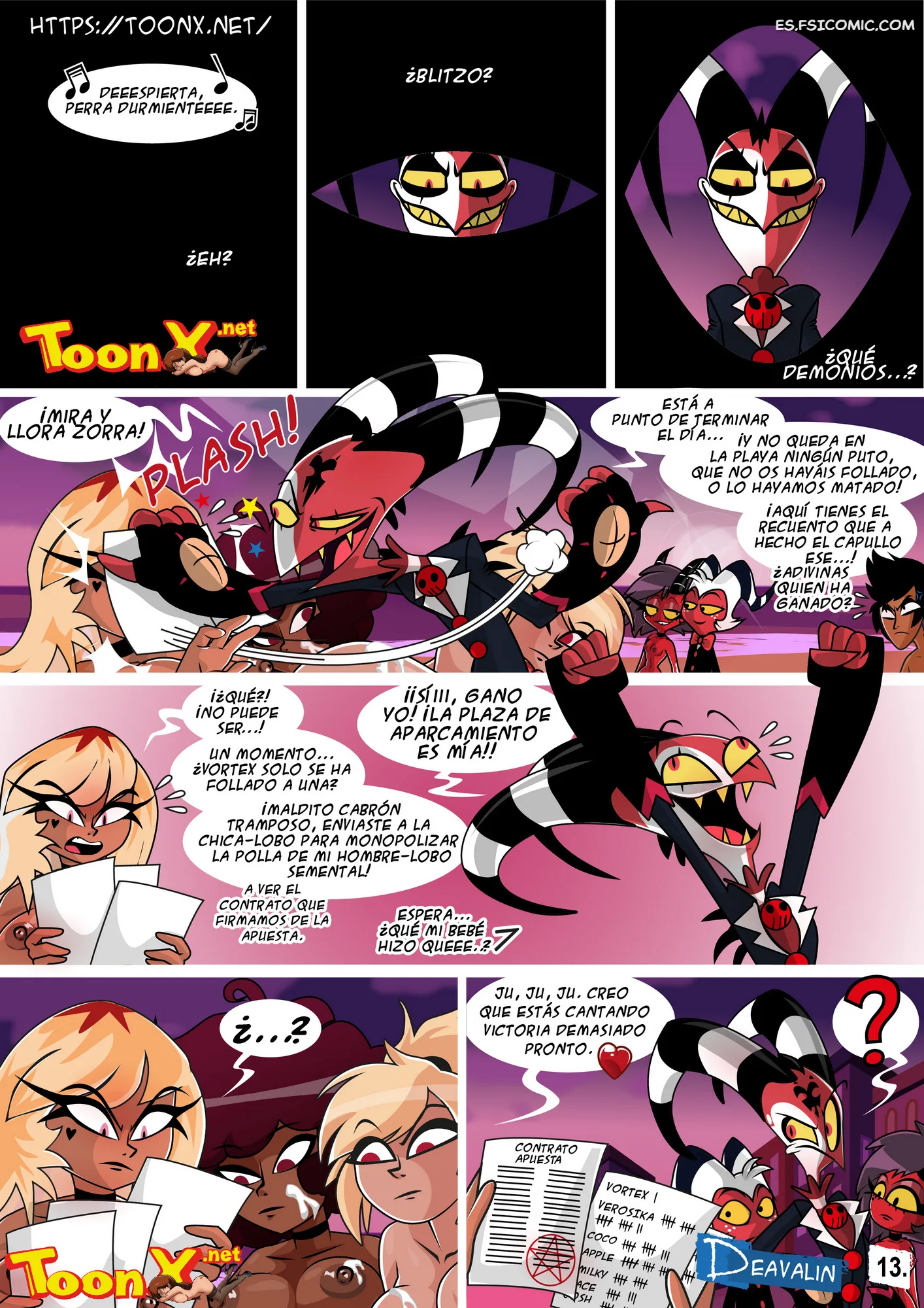 Helluva Boss Verosika! - Deavalin - 14 - FSI Comics helluva-boss-verosika-vcp-deavalin-014