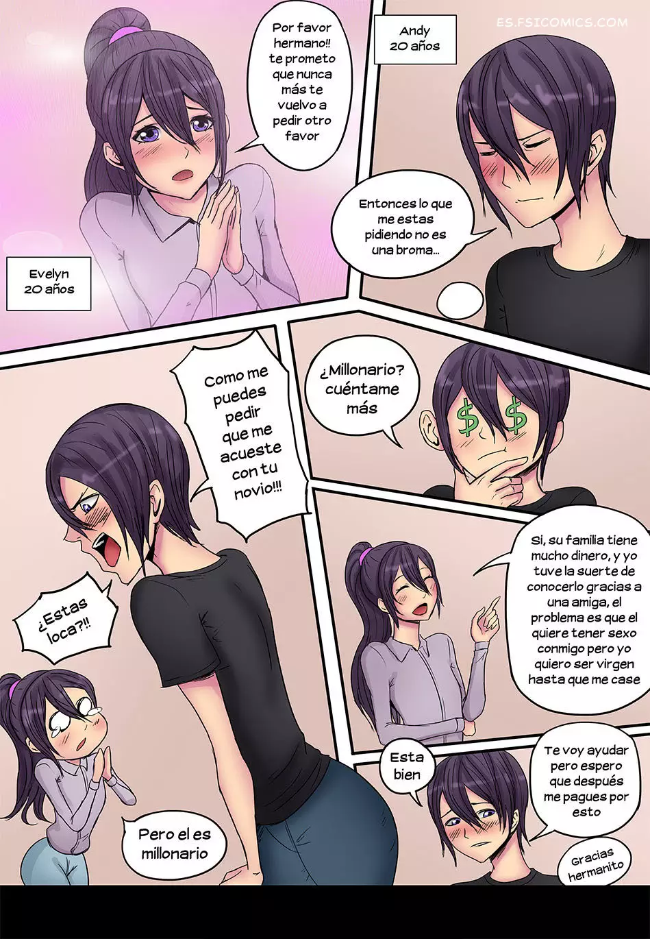 Hermano Por Favor Te Puedes Acostar Con Mi Novio - Felsala - 2 - FSI Comics hermano-por-favor-te-puedes-acostar-con-mi-novio-felsala-002