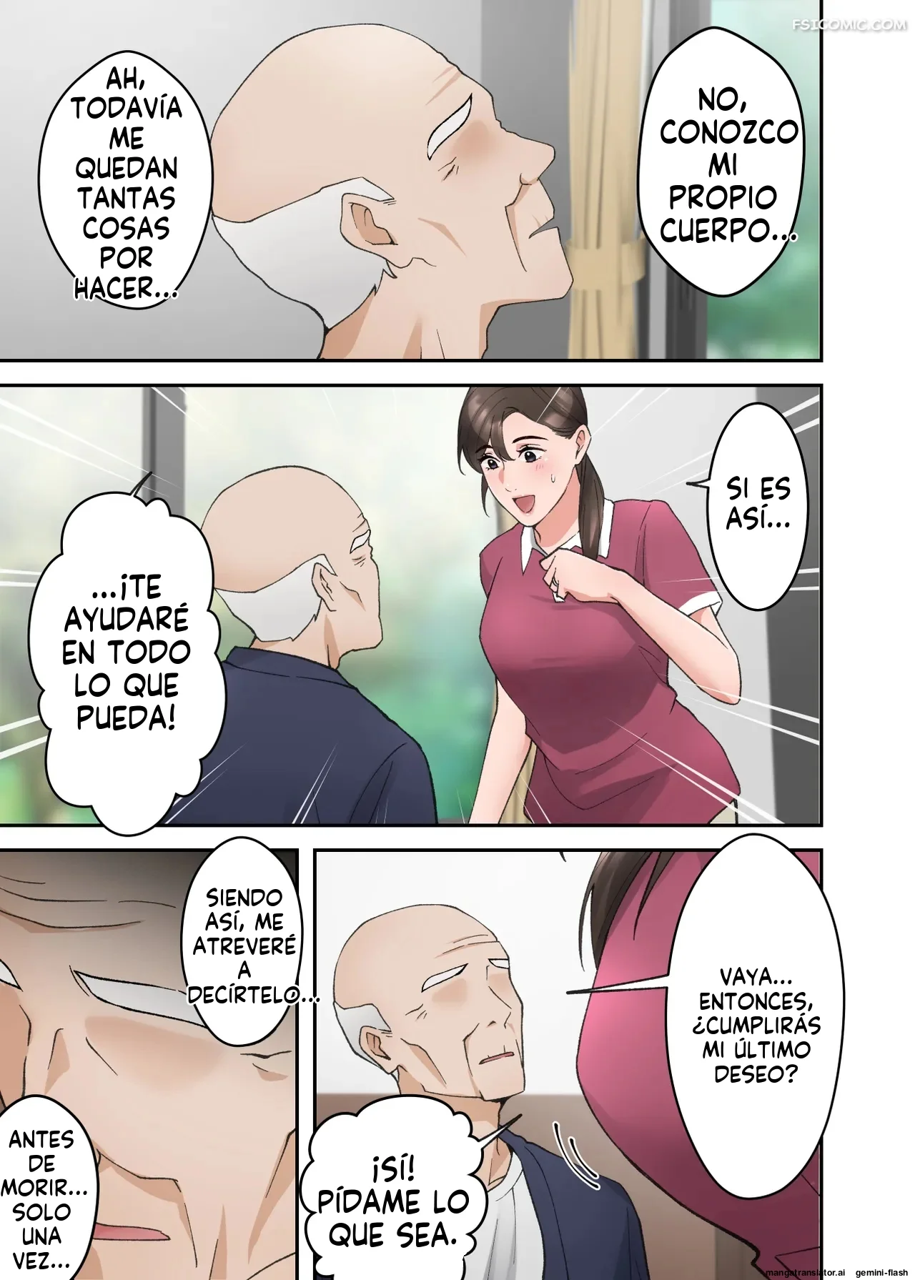 Hitozuma no Kaigoshi ga Yoboyobo Jii-san ni Ikasare Makuru Hanashi – Elica - 6 - FSI Comics hitozuma-no-kaigoshi-ga-yoboyobo-jii-san-ni-ikasare-makuru-hanashi-elica-006