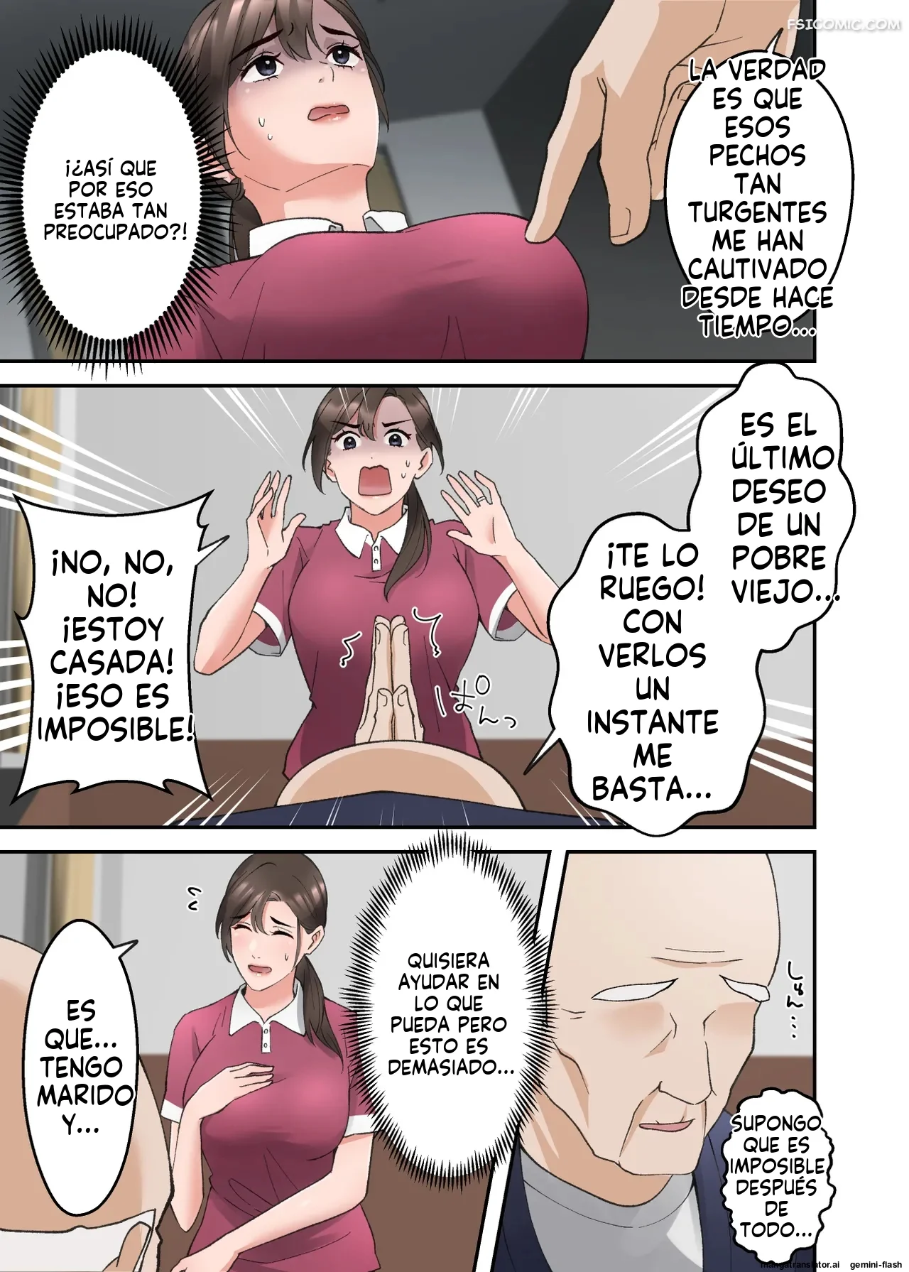 Hitozuma no Kaigoshi ga Yoboyobo Jii-san ni Ikasare Makuru Hanashi – Elica - 8 - FSI Comics hitozuma-no-kaigoshi-ga-yoboyobo-jii-san-ni-ikasare-makuru-hanashi-elica-008
