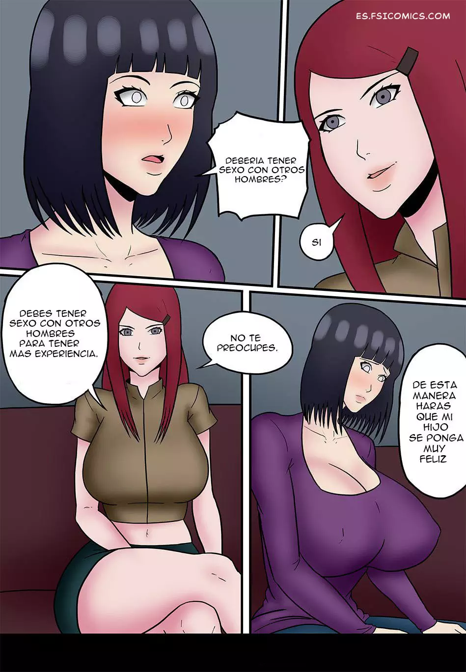 Kushina Helps Hinata - Felsala - 2 - FSI Comics kushina-helps-hinata-felsala-002