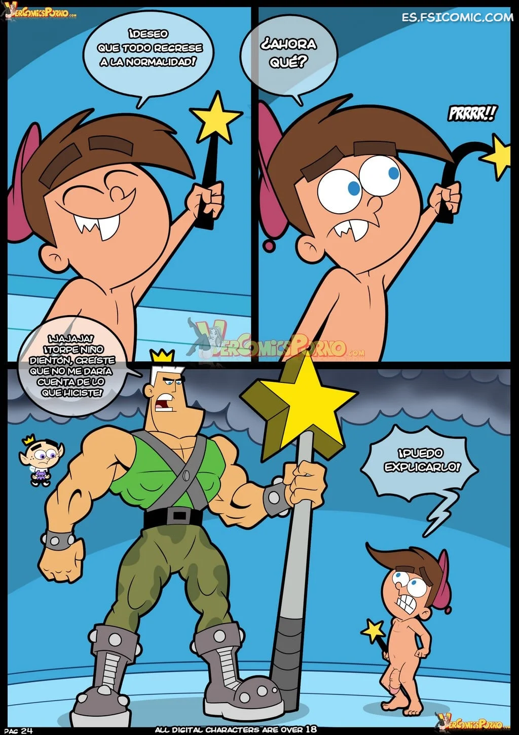 Los Padrinos Magicos - Rompiendo Reglas Capítulo 6 - Croc - 25 - FSI Comics los-padrinos-magicos-rompiendo-reglas-capítulo-6-croc-025