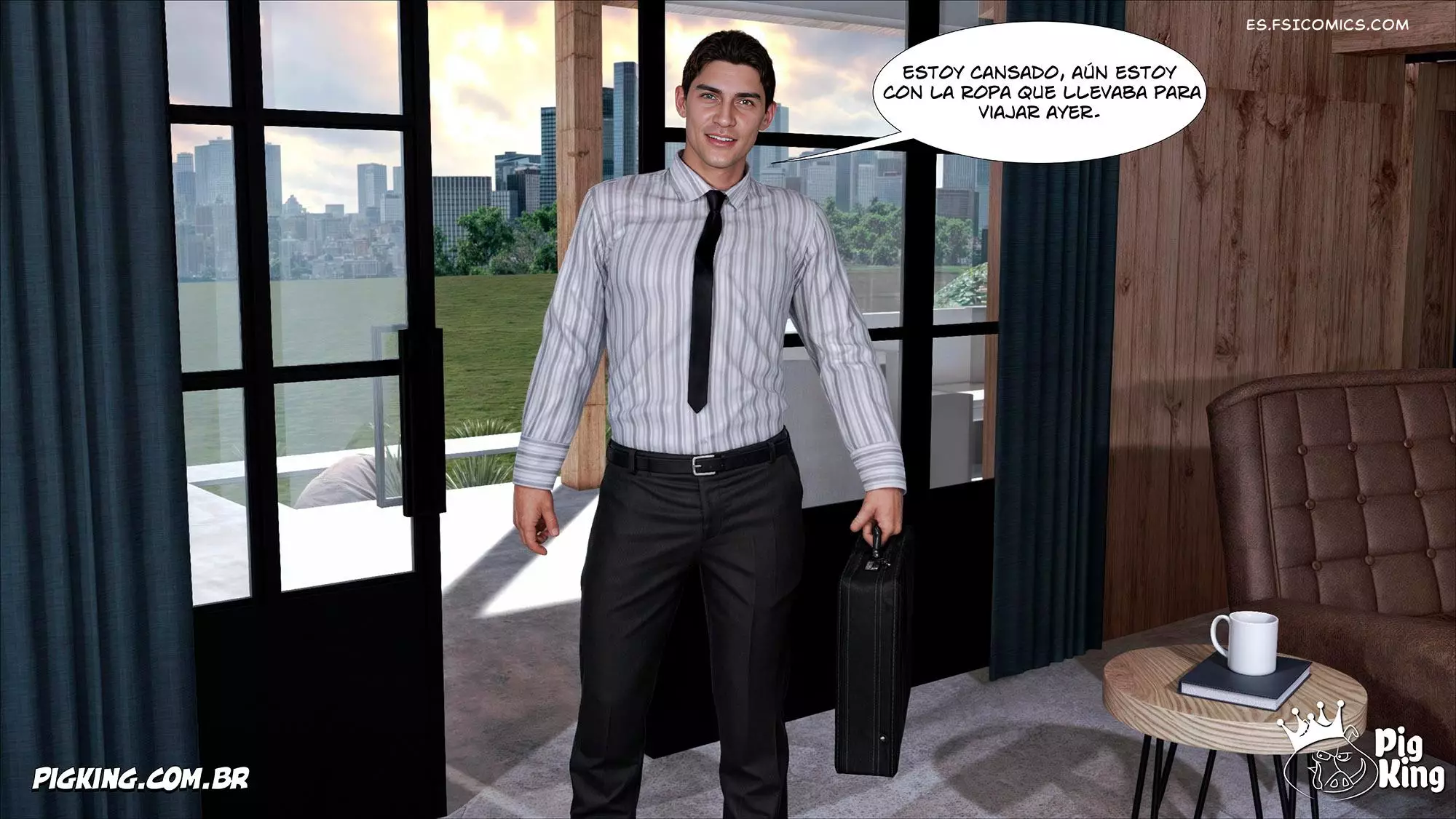 Ms Camila Capítulo 3 - Gammer – PigKing - 88 - FSI Comics ms.-camila-capítulo-3-pigking-088