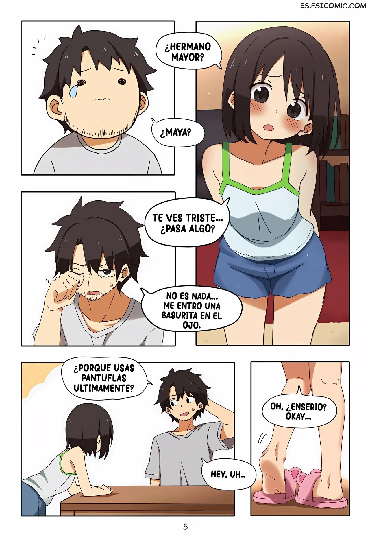 My Sister's Perfect Feet – Desconocido - 6 - FSI Comics my-sisters-perfect-feet-desconocido-006