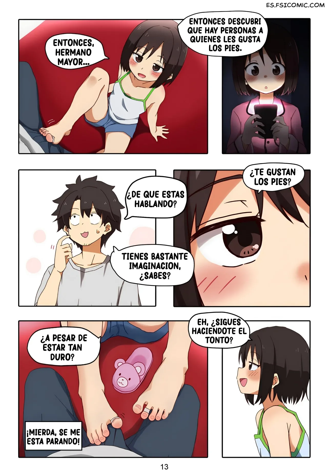 My Sister's Perfect Feet – Desconocido - 14 - FSI Comics my-sisters-perfect-feet-desconocido-014
