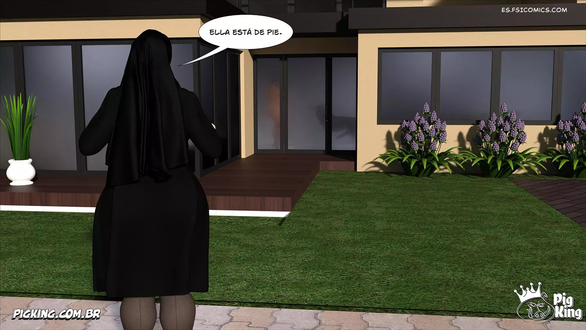 Nun Isabella Capítulo 1 – CrazyDad3D - 4 - FSI Comics nun-isabella-capítulo-1-crazydad3d-004