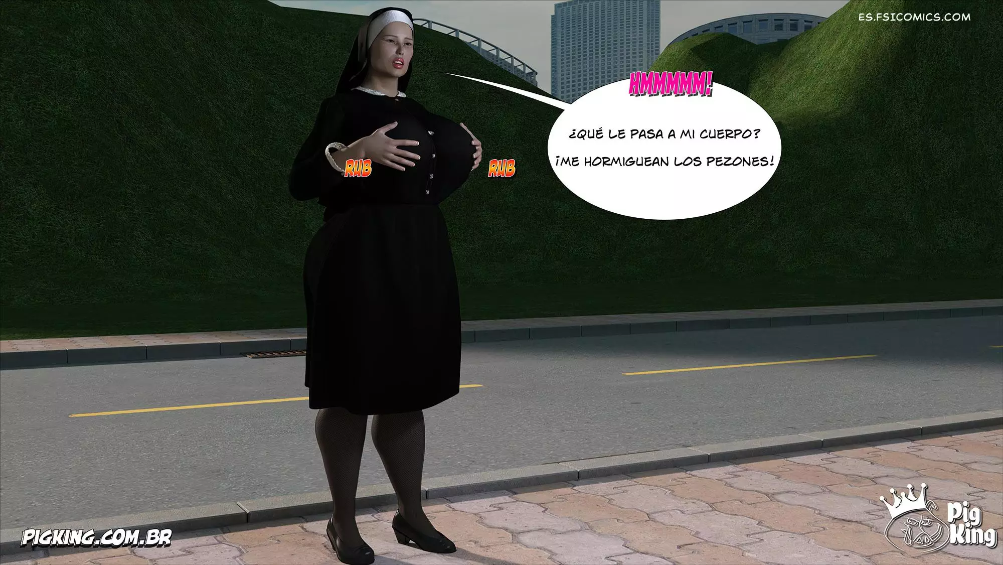 Nun Isabella Capítulo 1 – CrazyDad3D - 5 - FSI Comics nun-isabella-capítulo-1-crazydad3d-005