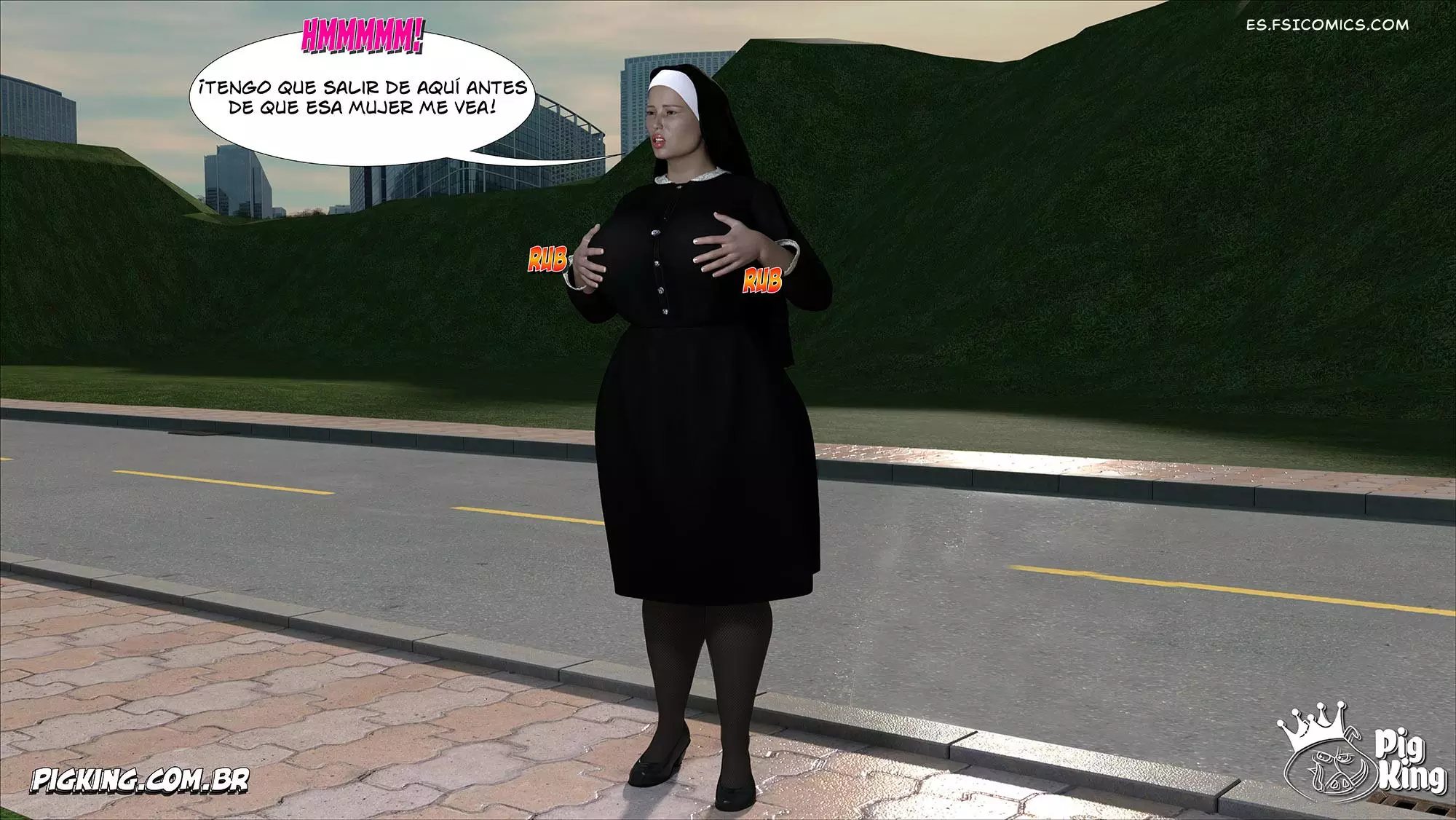 Nun Isabella Capítulo 1 – CrazyDad3D - 6 - FSI Comics nun-isabella-capítulo-1-crazydad3d-006