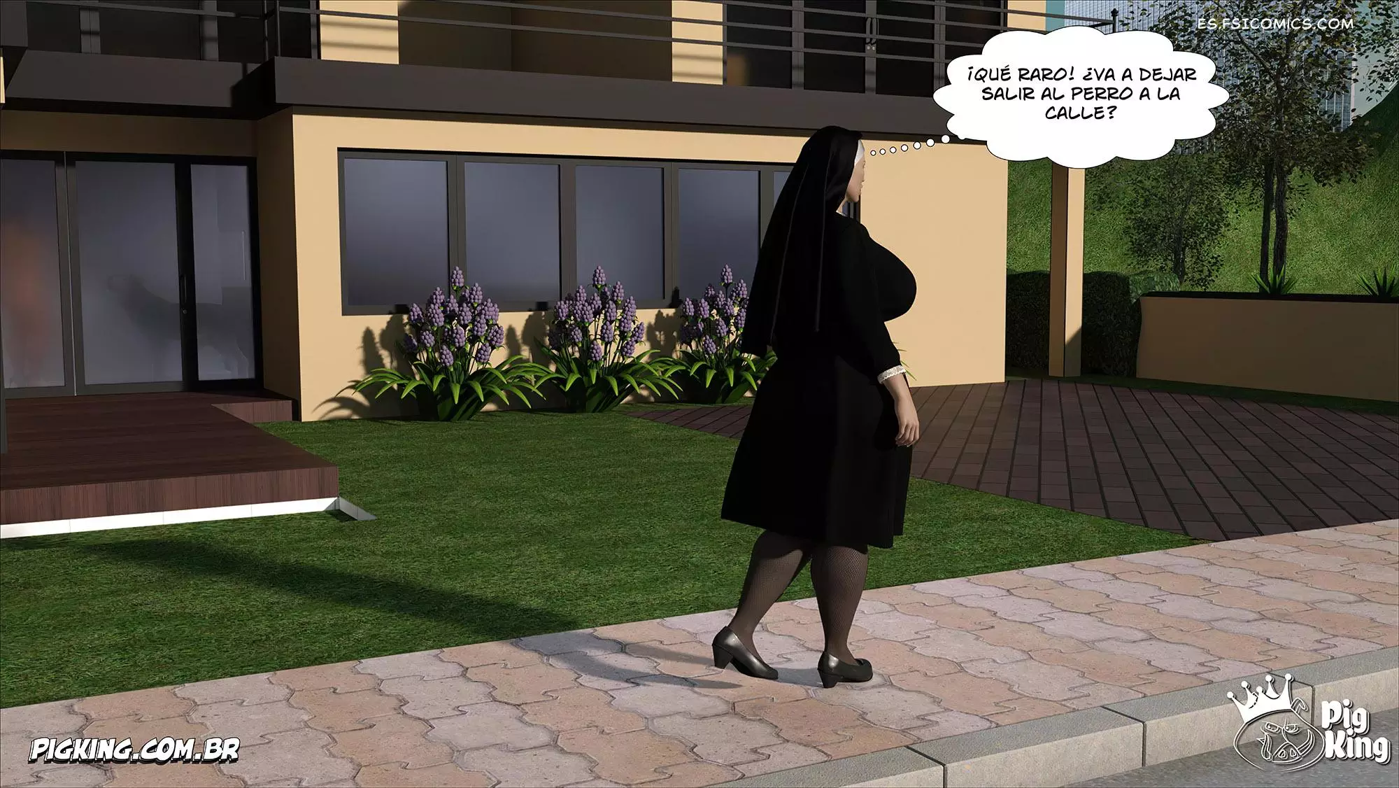 Nun Isabella Capítulo 1 – CrazyDad3D - 8 - FSI Comics nun-isabella-capítulo-1-crazydad3d-008