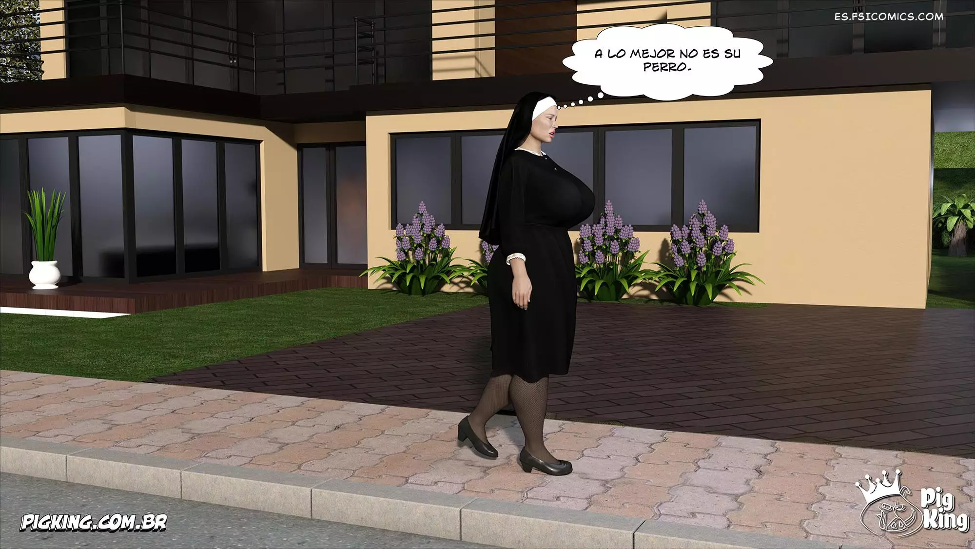 Nun Isabella Capítulo 1 – CrazyDad3D - 9 - FSI Comics nun-isabella-capítulo-1-crazydad3d-009