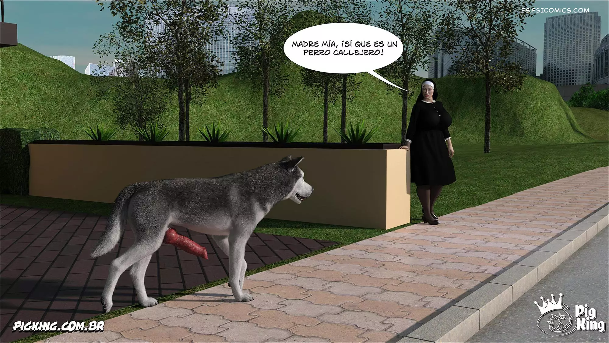 Nun Isabella Capítulo 1 – CrazyDad3D - 14 - FSI Comics nun-isabella-capítulo-1-crazydad3d-014