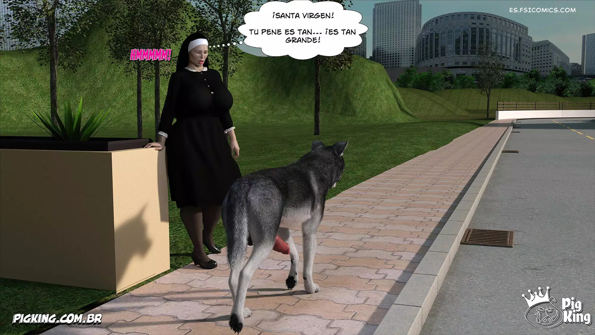 Nun Isabella Capítulo 1 – CrazyDad3D - 15 - FSI Comics nun-isabella-capítulo-1-crazydad3d-015