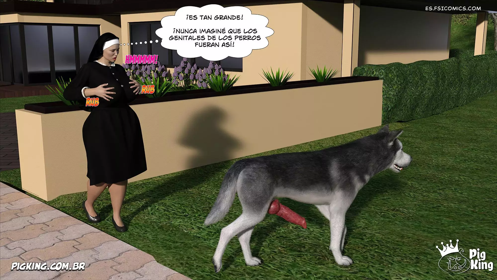 Nun Isabella Capítulo 1 – CrazyDad3D - 18 - FSI Comics nun-isabella-capítulo-1-crazydad3d-018