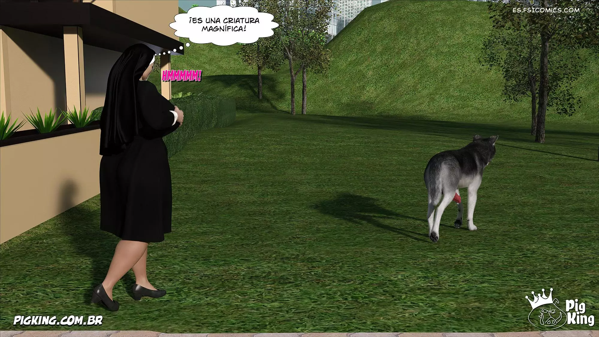 Nun Isabella Capítulo 1 – CrazyDad3D - 19 - FSI Comics nun-isabella-capítulo-1-crazydad3d-019