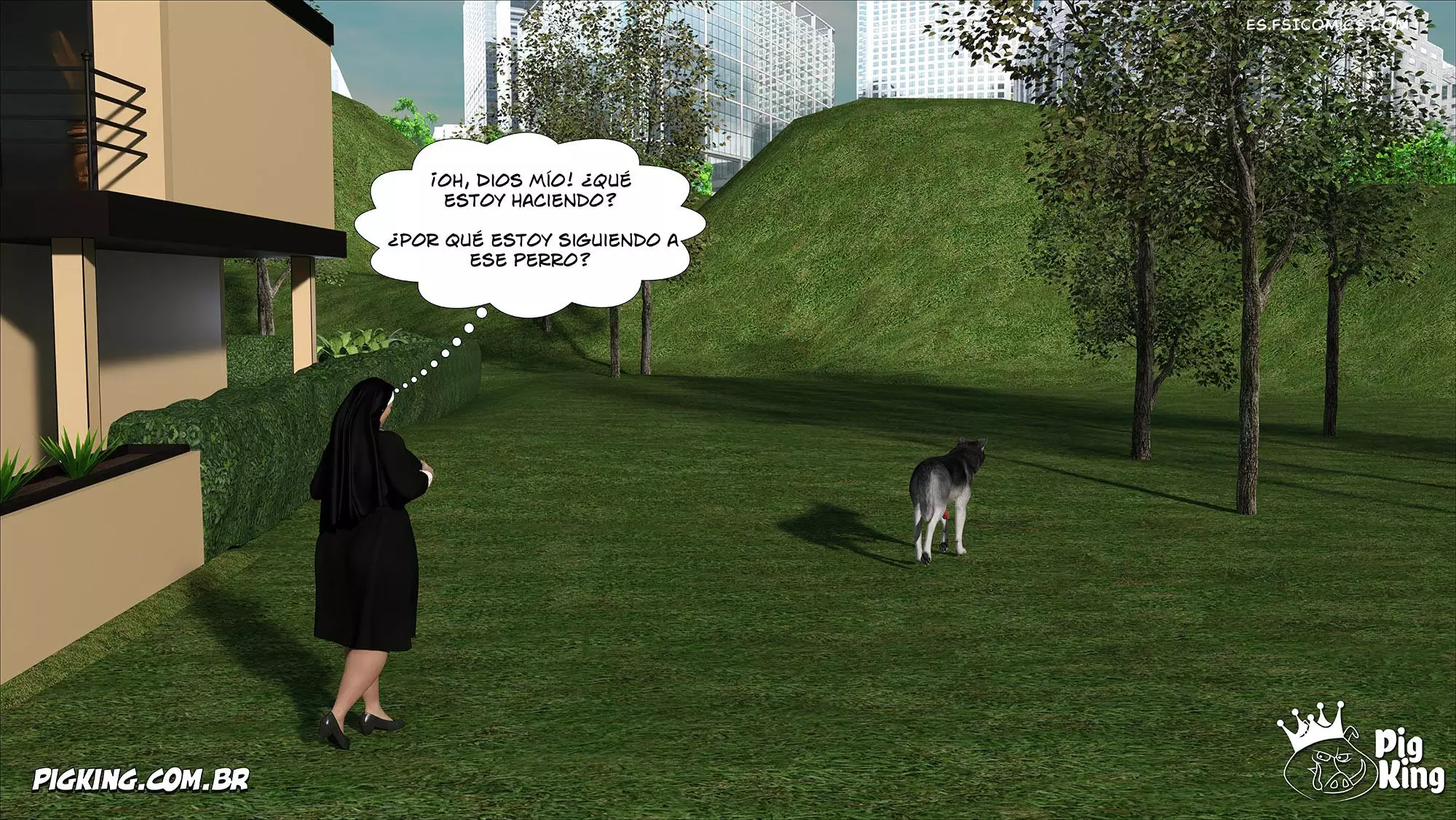 Nun Isabella Capítulo 1 – CrazyDad3D - 20 - FSI Comics nun-isabella-capítulo-1-crazydad3d-020