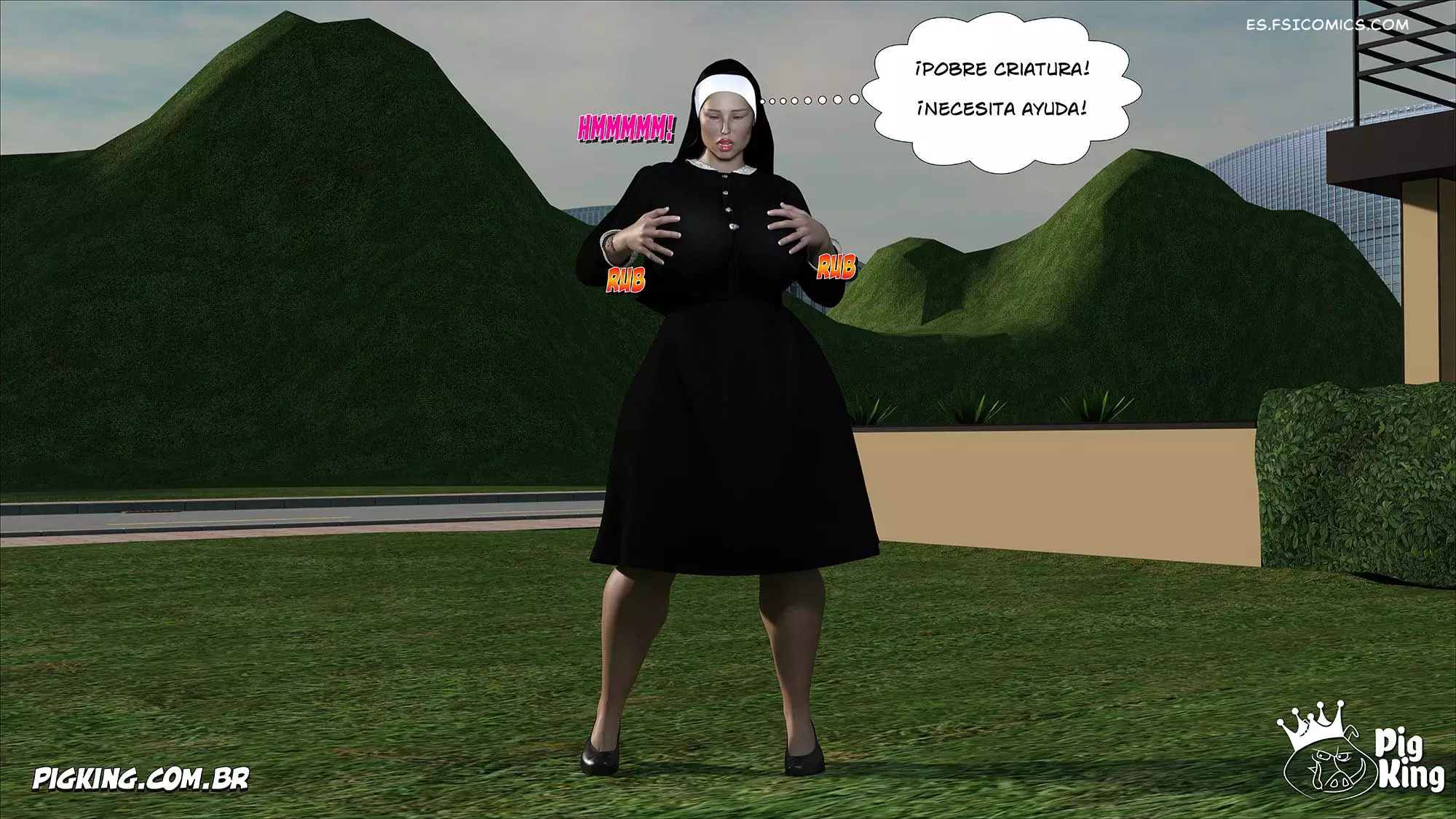 Nun Isabella Capítulo 1 – CrazyDad3D - 25 - FSI Comics nun-isabella-capítulo-1-crazydad3d-025