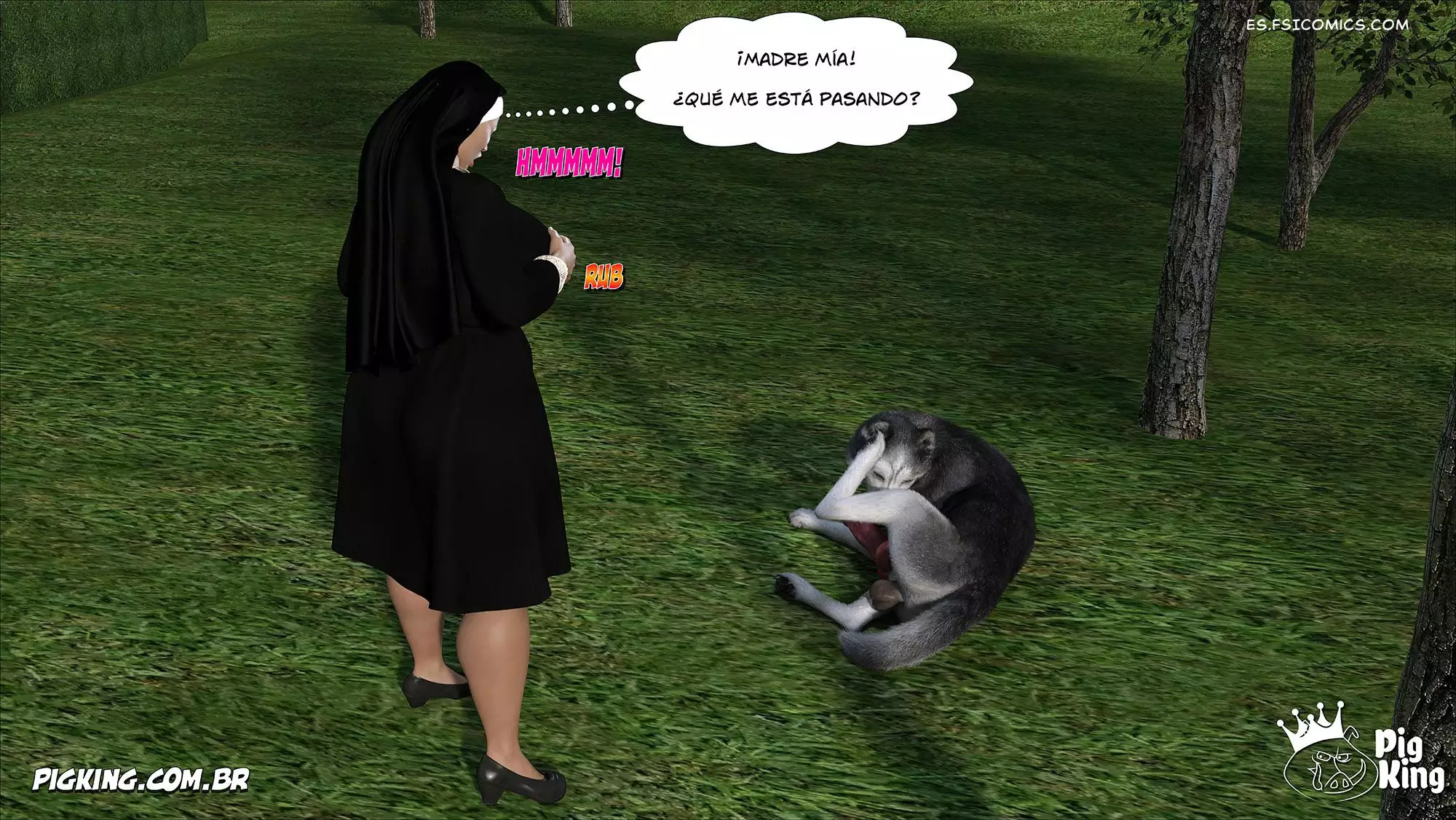 Nun Isabella Capítulo 1 – CrazyDad3D - 28 - FSI Comics nun-isabella-capítulo-1-crazydad3d-028