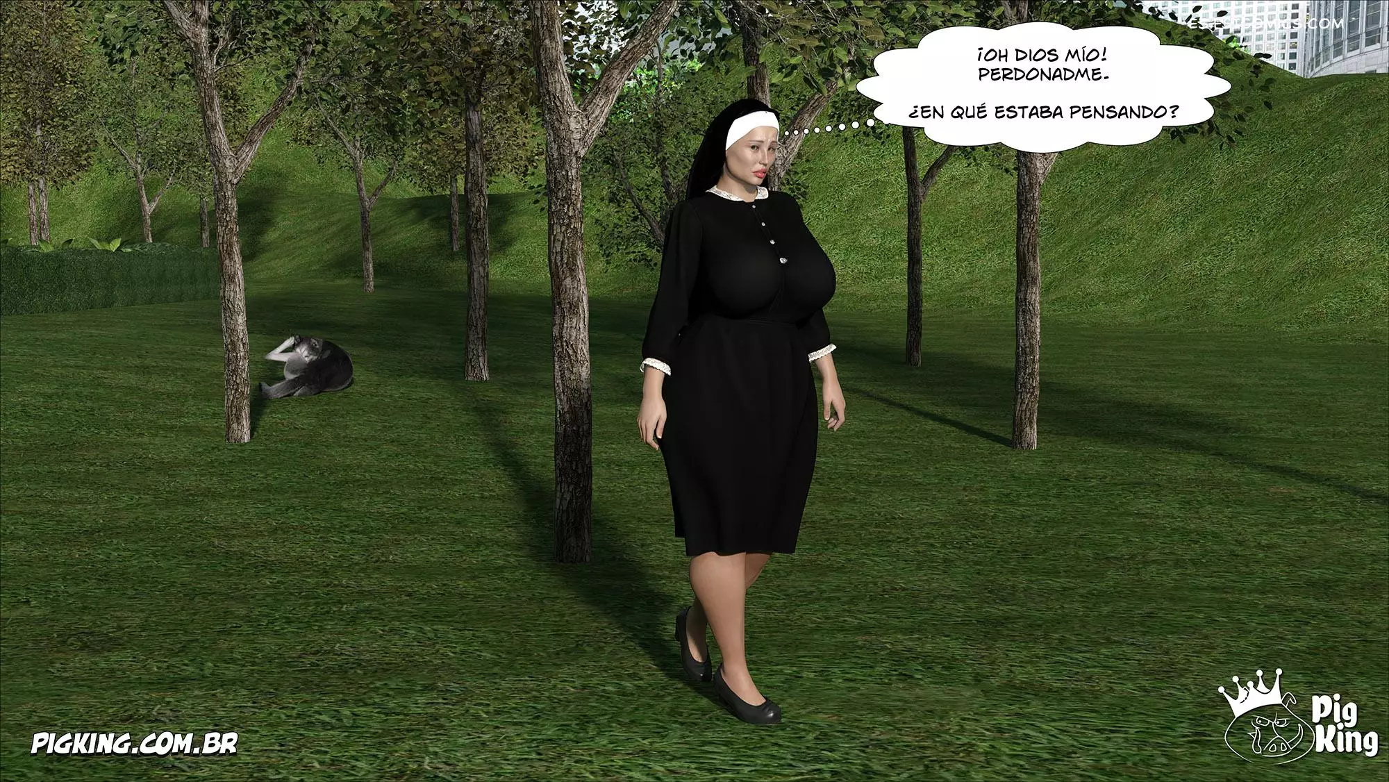 Nun Isabella Capítulo 1 – CrazyDad3D - 43 - FSI Comics nun-isabella-capítulo-1-crazydad3d-043