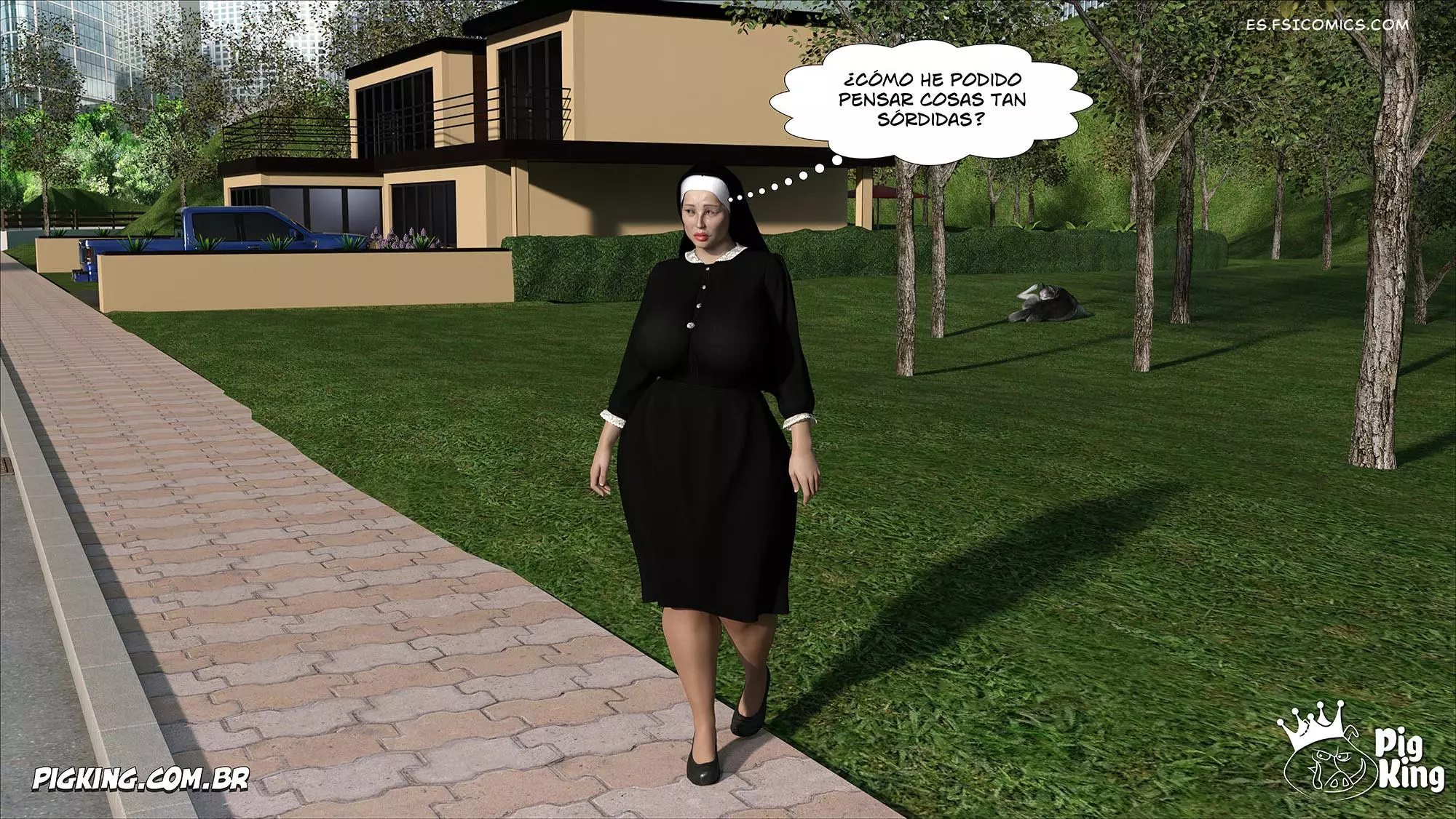 Nun Isabella Capítulo 1 – CrazyDad3D - 44 - FSI Comics nun-isabella-capítulo-1-crazydad3d-044
