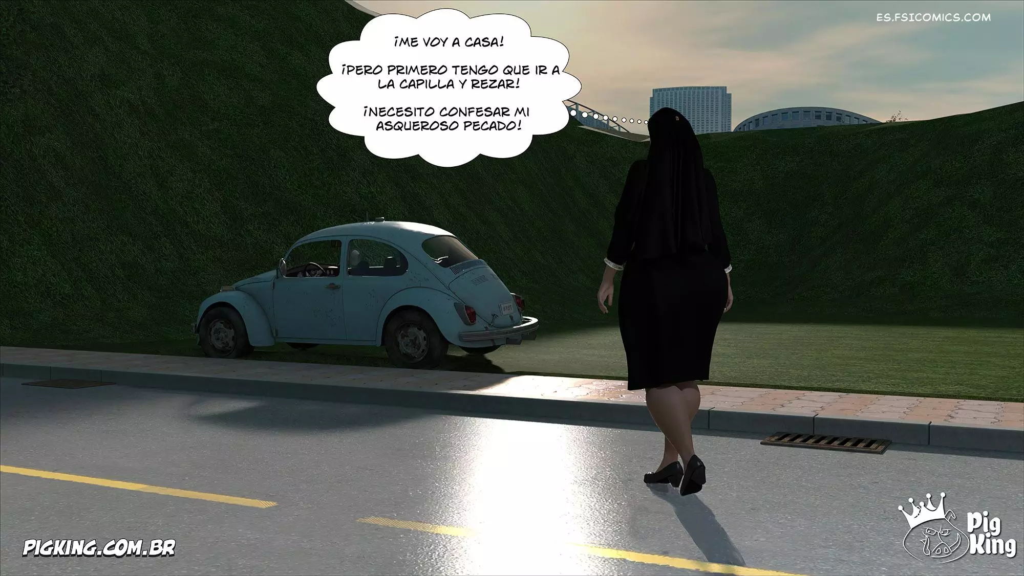 Nun Isabella Capítulo 1 – CrazyDad3D - 45 - FSI Comics nun-isabella-capítulo-1-crazydad3d-045