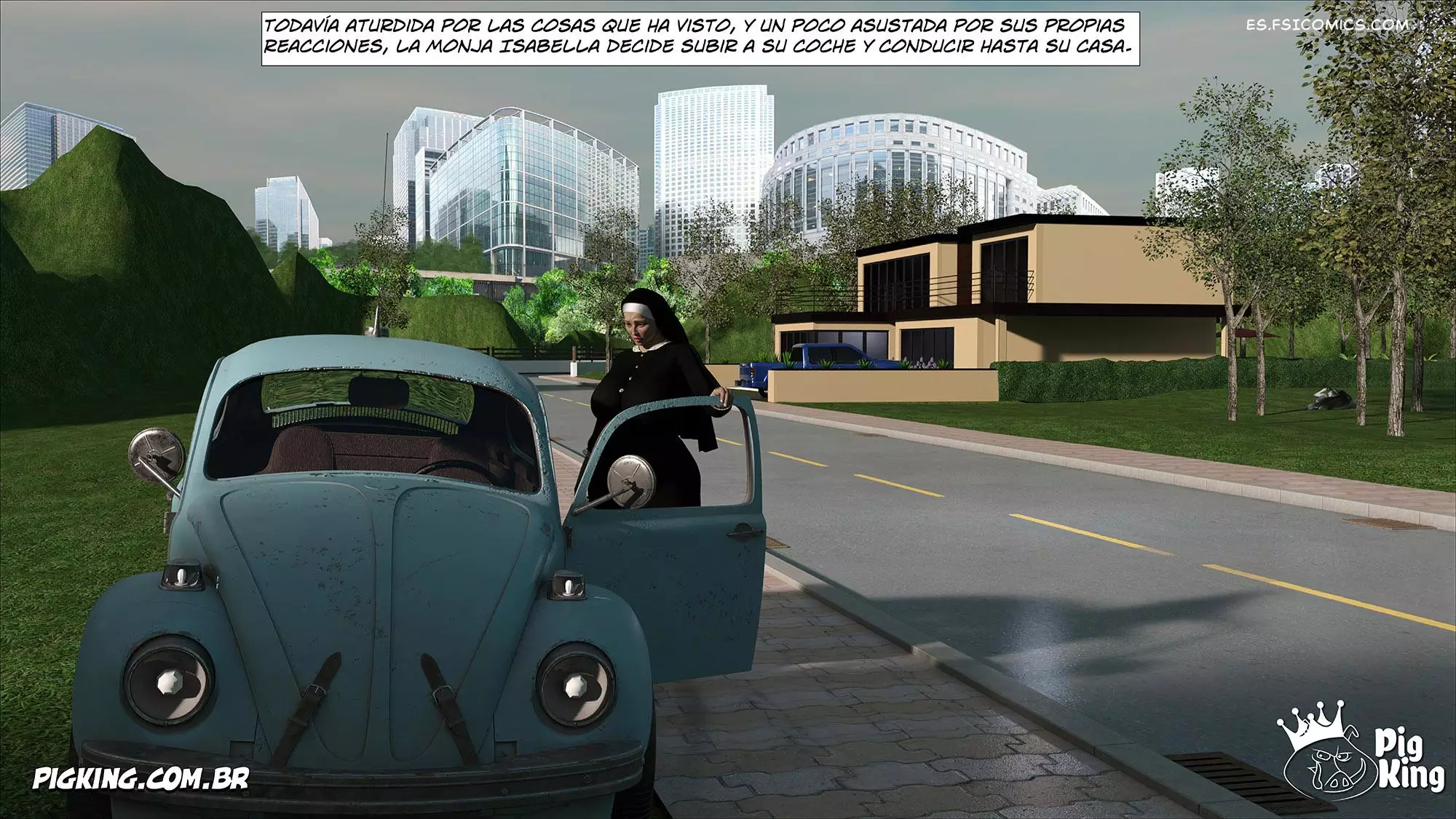 Nun Isabella Capítulo 1 – CrazyDad3D - 46 - FSI Comics nun-isabella-capítulo-1-crazydad3d-046