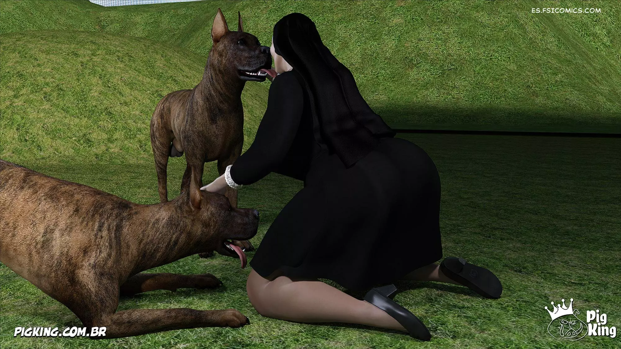 Nun Isabella Capítulo 1 – CrazyDad3D - 73 - FSI Comics nun-isabella-capítulo-1-crazydad3d-073