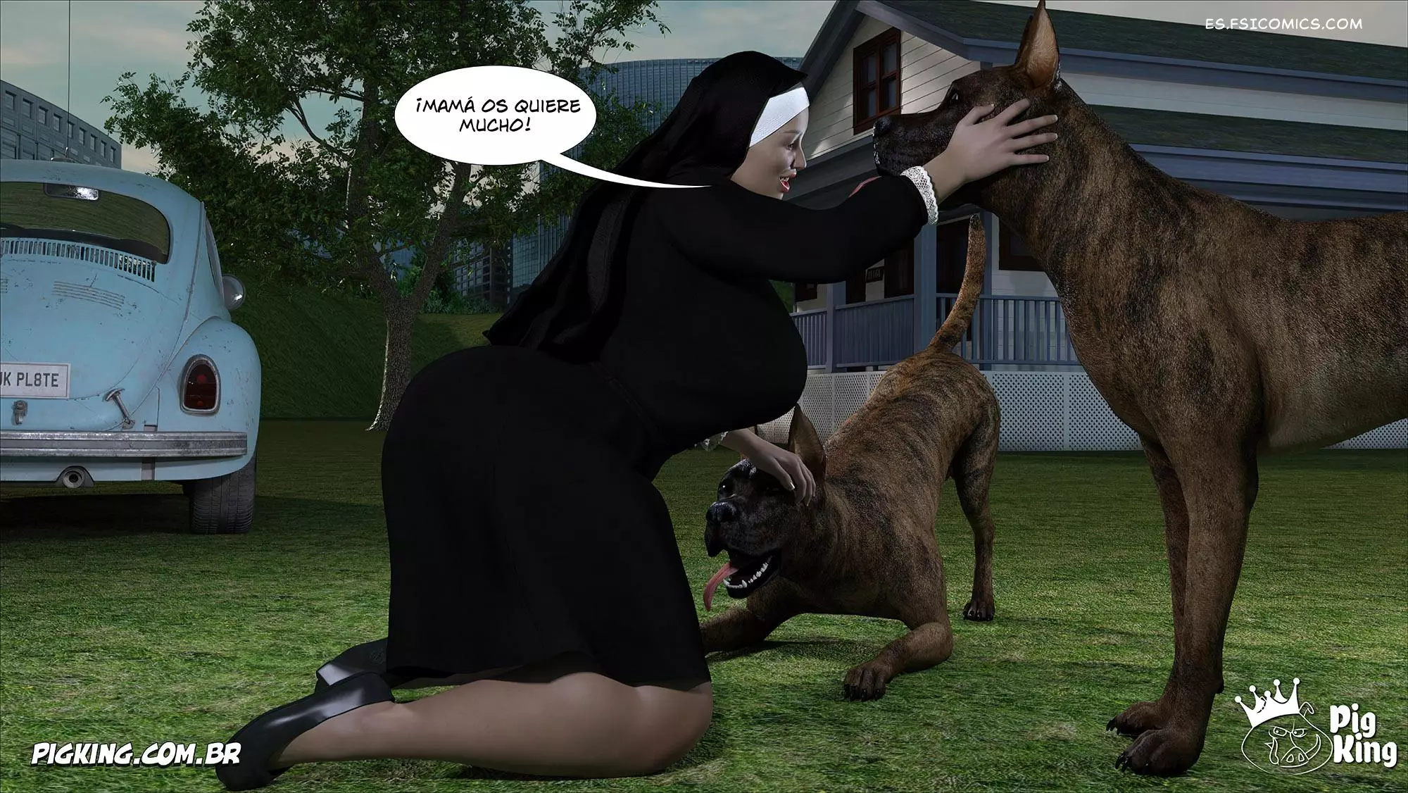 Nun Isabella Capítulo 1 – CrazyDad3D - 74 - FSI Comics nun-isabella-capítulo-1-crazydad3d-074