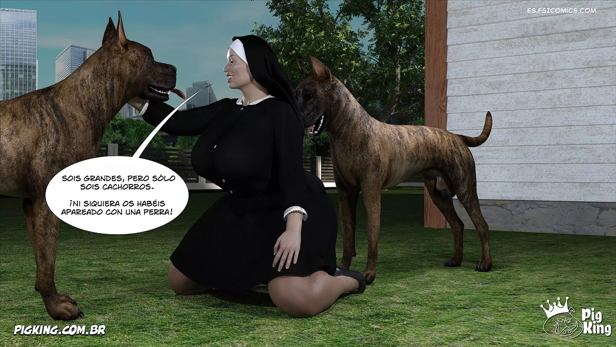 Nun Isabella Capítulo 1 – CrazyDad3D - 77 - FSI Comics nun-isabella-capítulo-1-crazydad3d-077