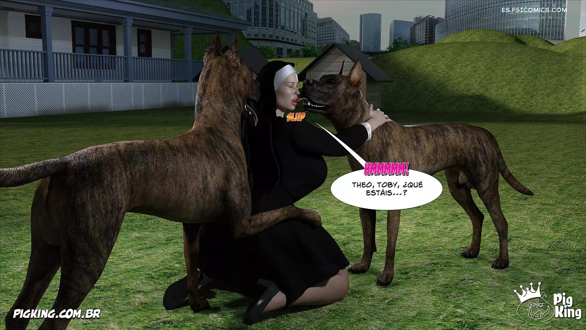 Nun Isabella Capítulo 1 – CrazyDad3D - 83 - FSI Comics nun-isabella-capítulo-1-crazydad3d-083