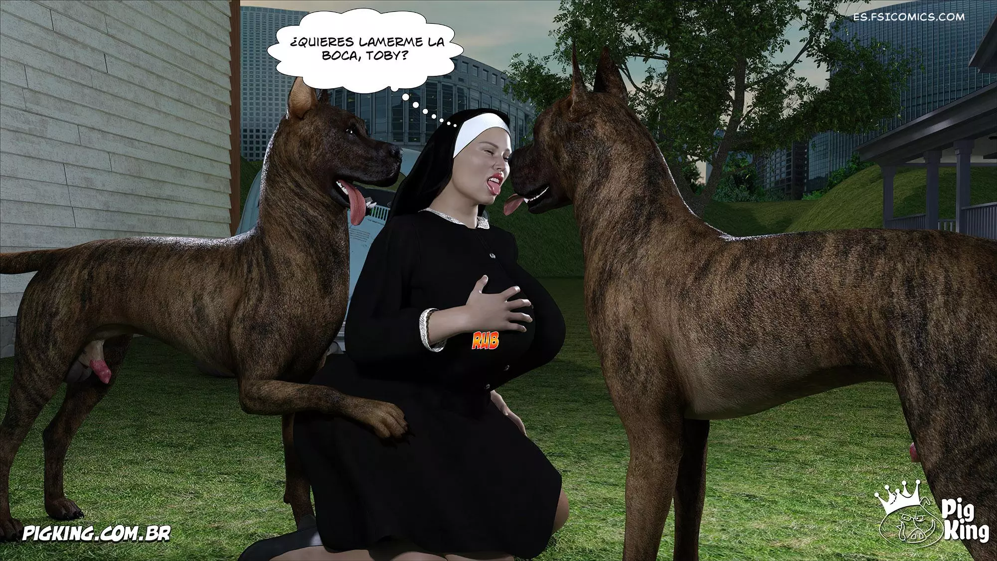 Nun Isabella Capítulo 1 – CrazyDad3D - 92 - FSI Comics nun-isabella-capítulo-1-crazydad3d-092