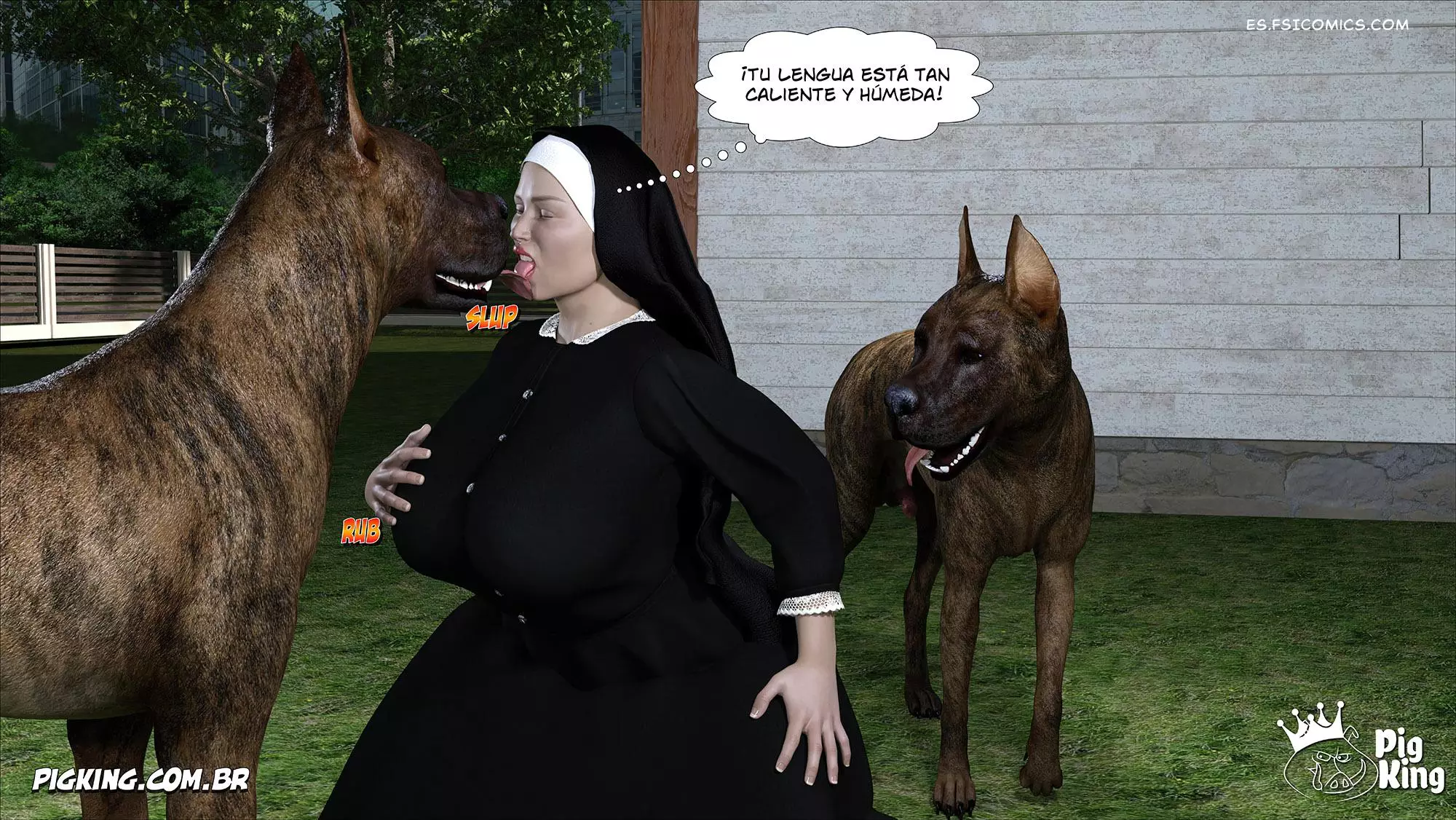 Nun Isabella Capítulo 1 – CrazyDad3D - 94 - FSI Comics nun-isabella-capítulo-1-crazydad3d-094