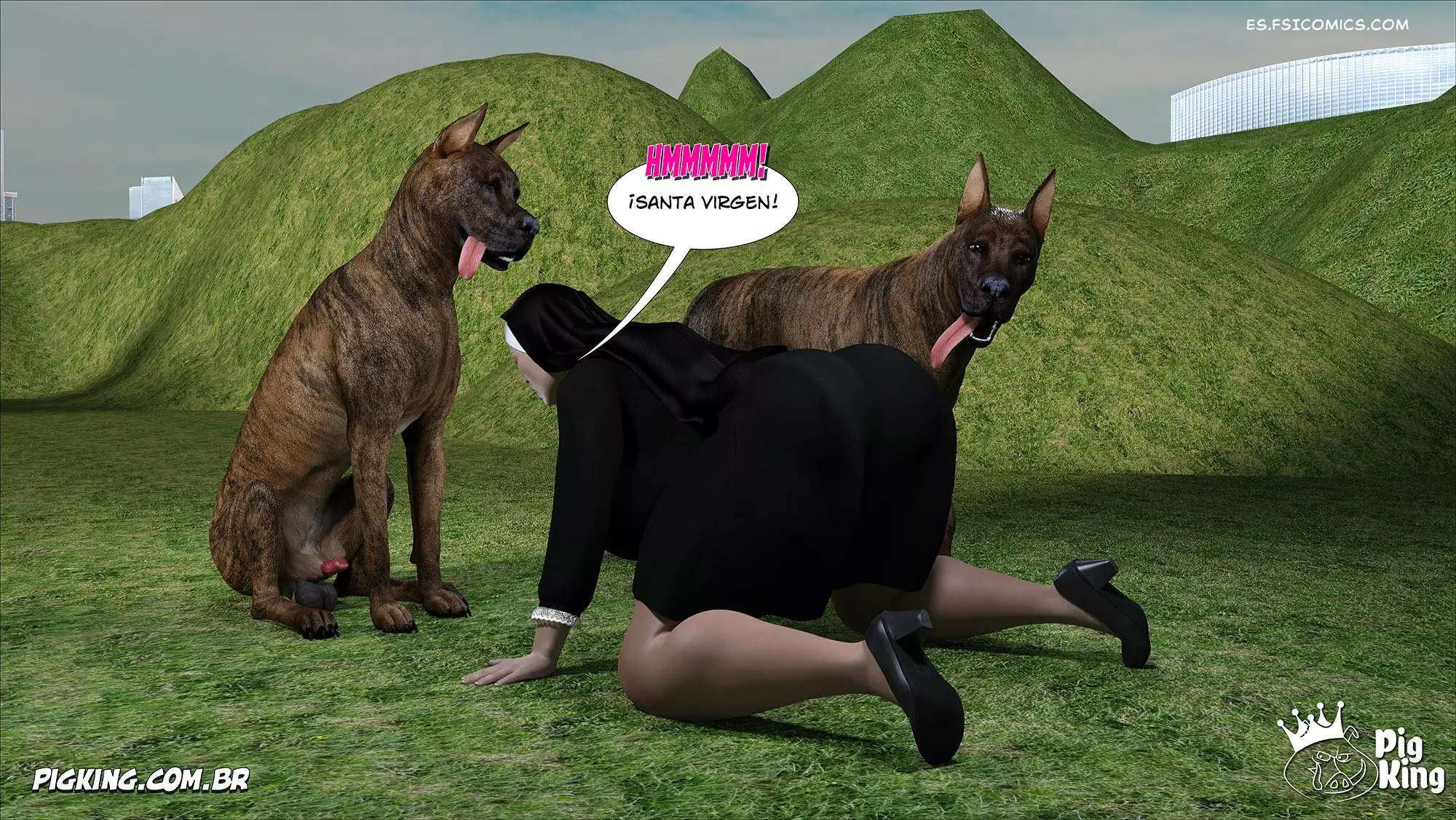 Nun Isabella Capítulo 1 – CrazyDad3D - 102 - FSI Comics nun-isabella-capítulo-1-crazydad3d-102