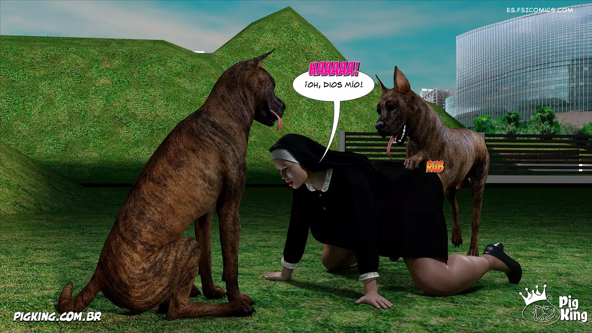 Nun Isabella Capítulo 2 – CrazyDad3D - 2 - FSI Comics nun-isabella-capítulo-2-crazydad3d-002