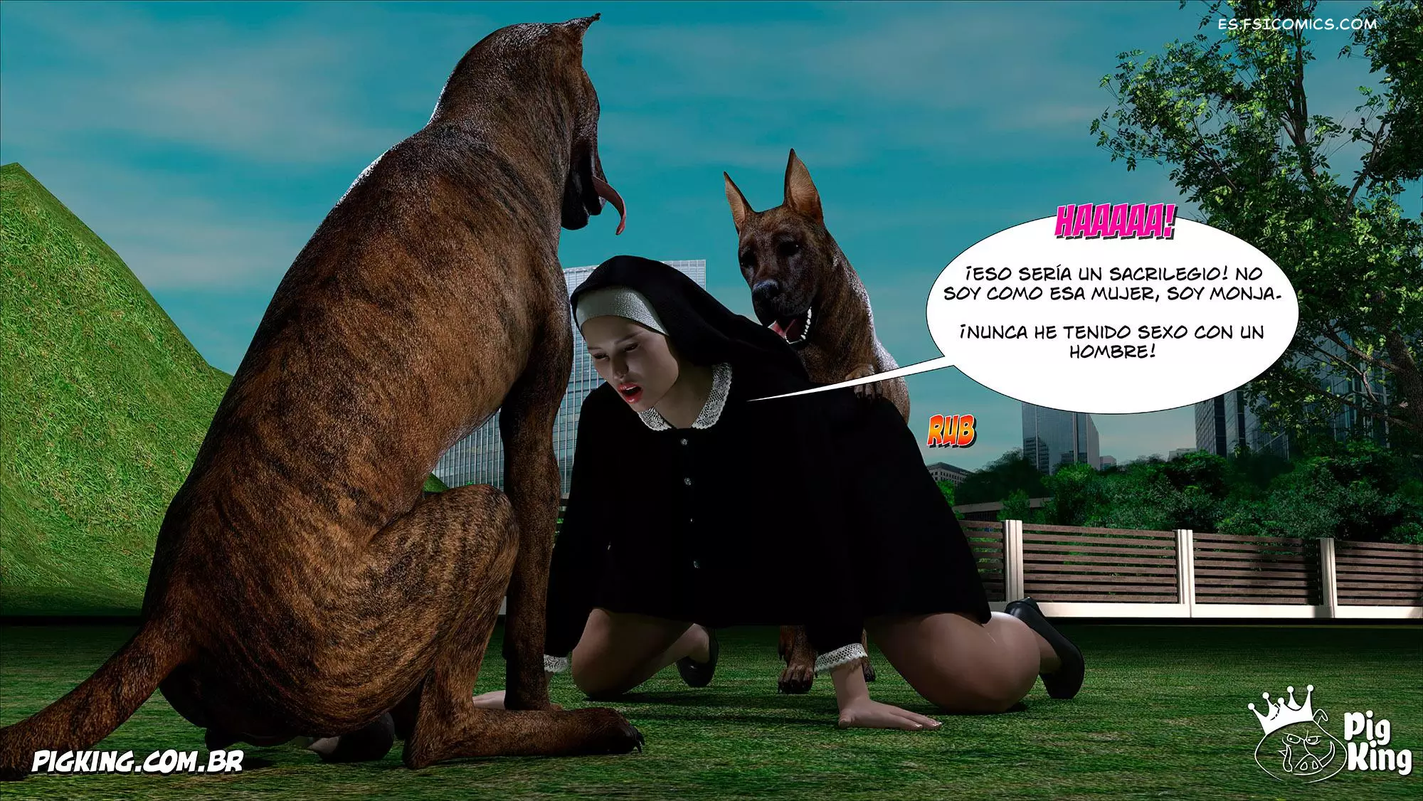 Nun Isabella Capítulo 2 – CrazyDad3D - 6 - FSI Comics nun-isabella-capítulo-2-crazydad3d-006