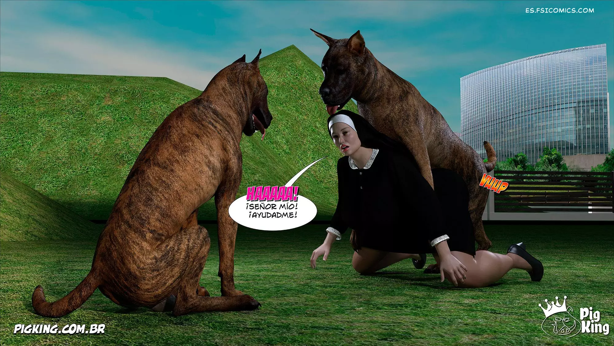 Nun Isabella Capítulo 2 – CrazyDad3D - 9 - FSI Comics nun-isabella-capítulo-2-crazydad3d-009