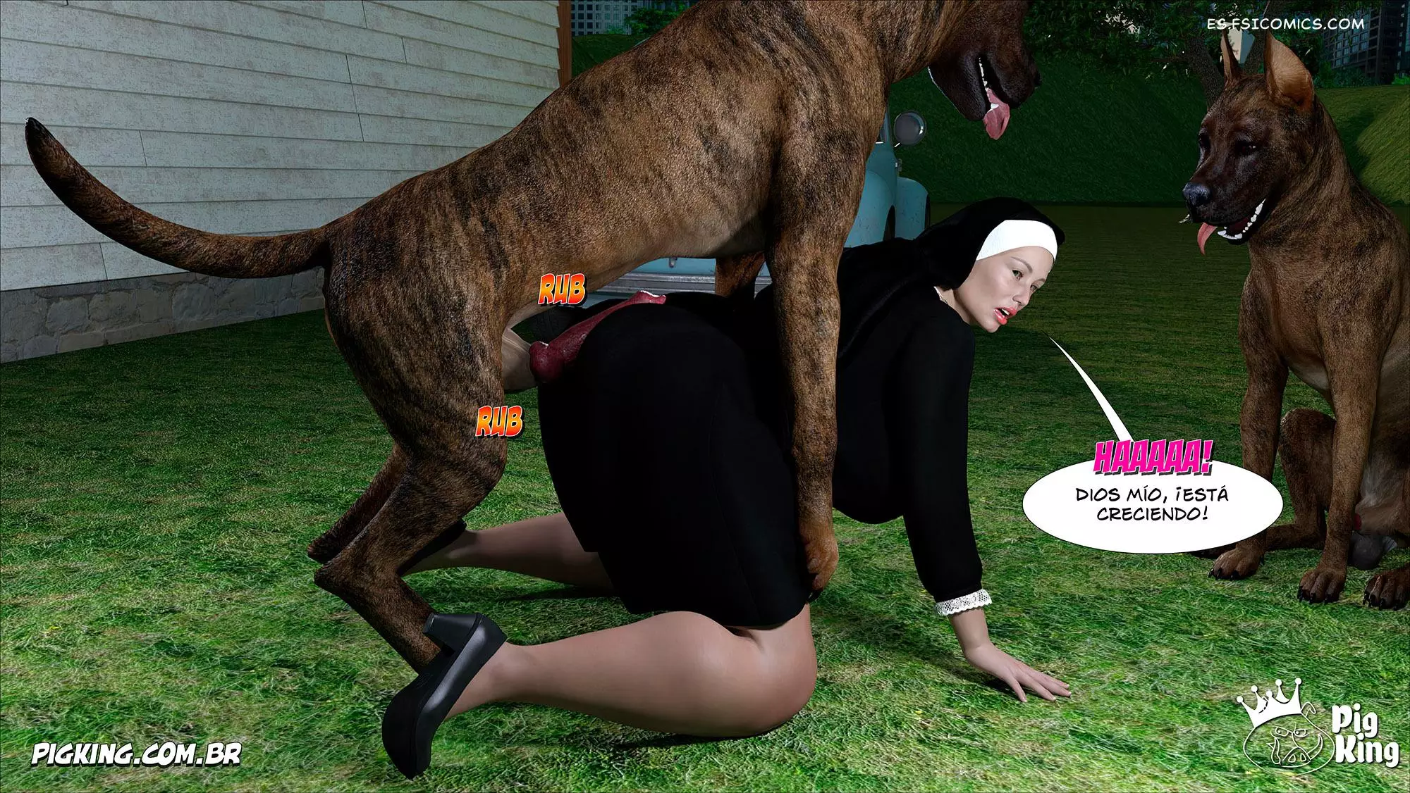 Nun Isabella Capítulo 2 – CrazyDad3D - 14 - FSI Comics nun-isabella-capítulo-2-crazydad3d-014