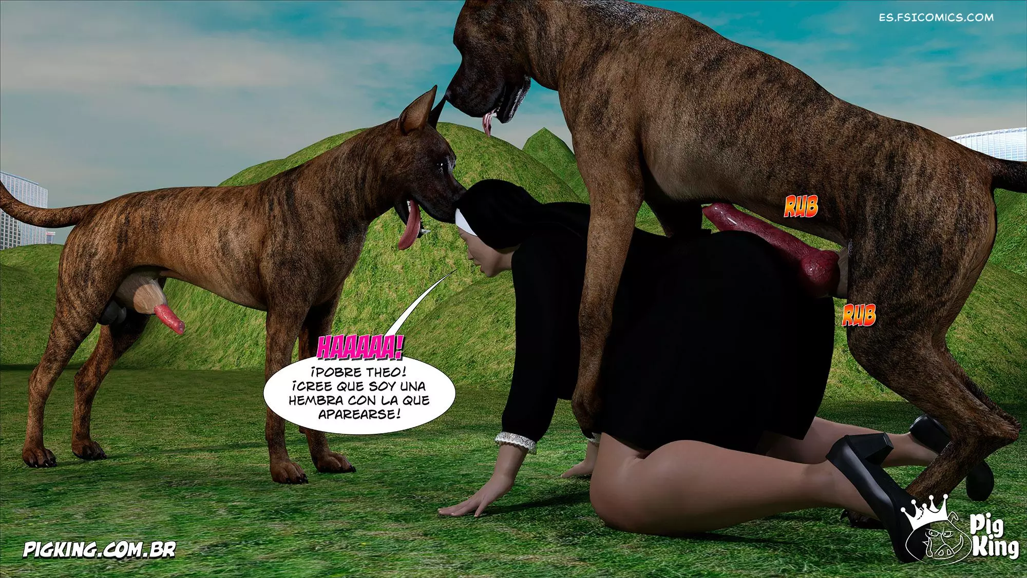 Nun Isabella Capítulo 2 – CrazyDad3D - 19 - FSI Comics nun-isabella-capítulo-2-crazydad3d-019