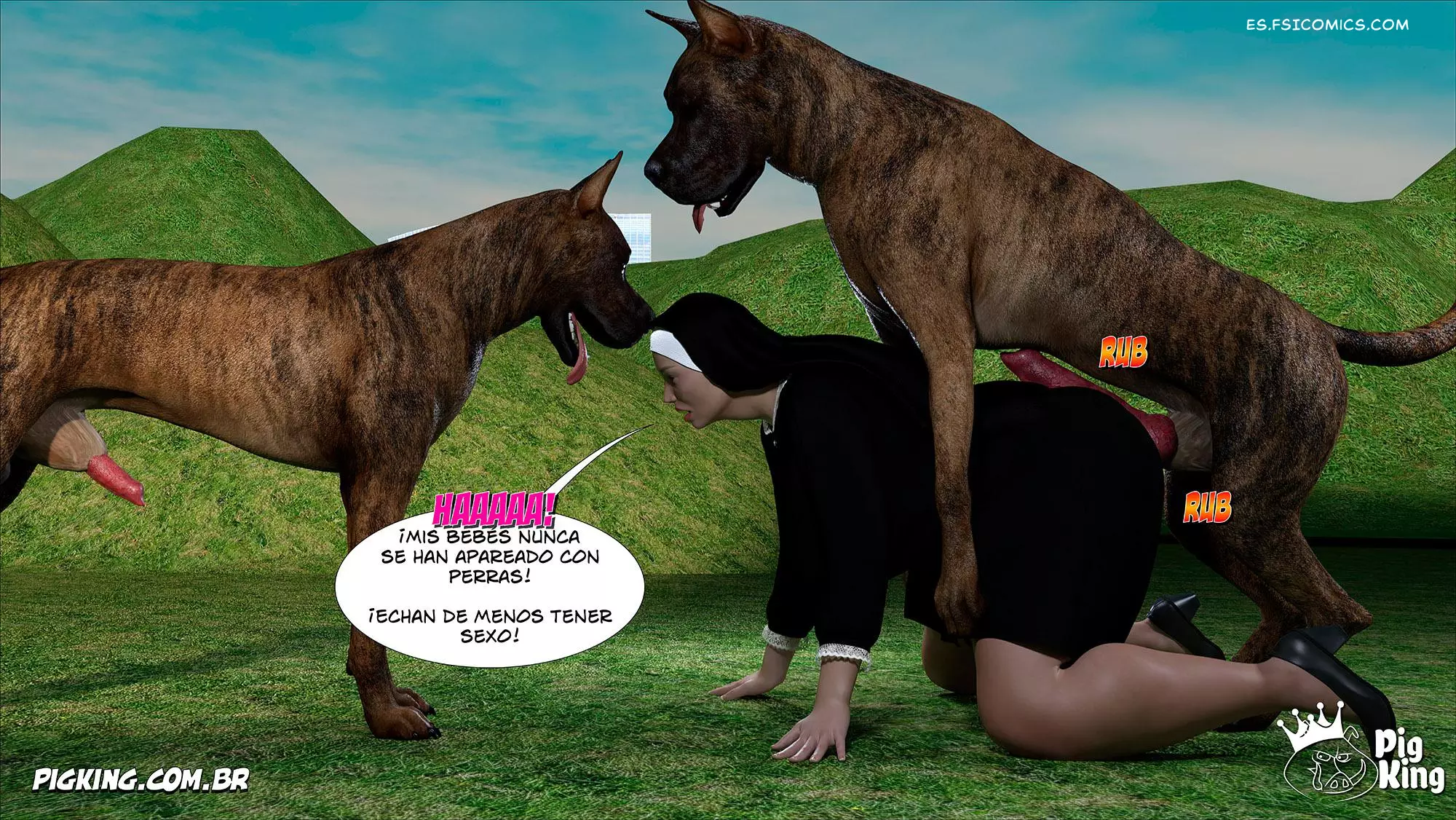 Nun Isabella Capítulo 2 – CrazyDad3D - 20 - FSI Comics nun-isabella-capítulo-2-crazydad3d-020