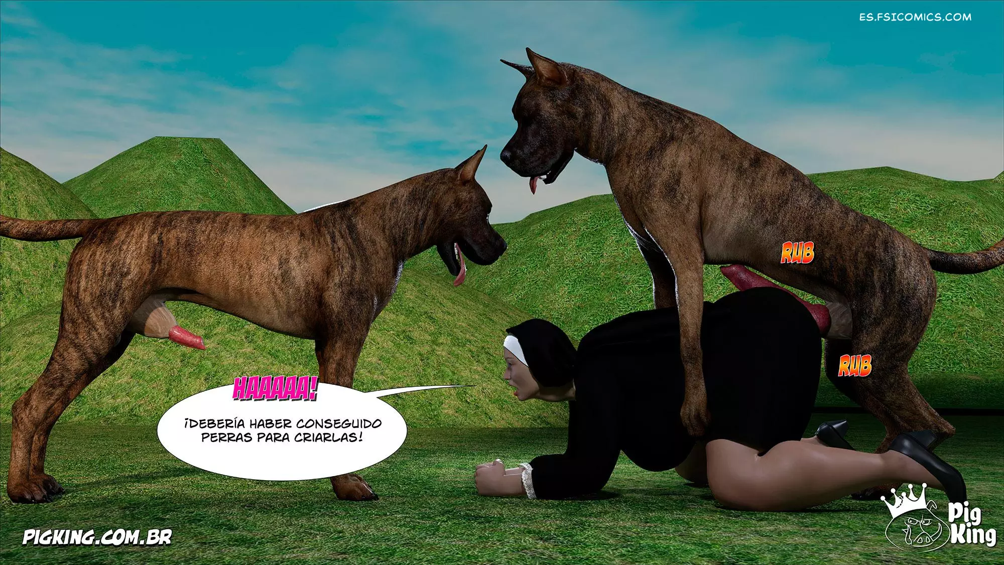 Nun Isabella Capítulo 2 – CrazyDad3D - 24 - FSI Comics nun-isabella-capítulo-2-crazydad3d-024