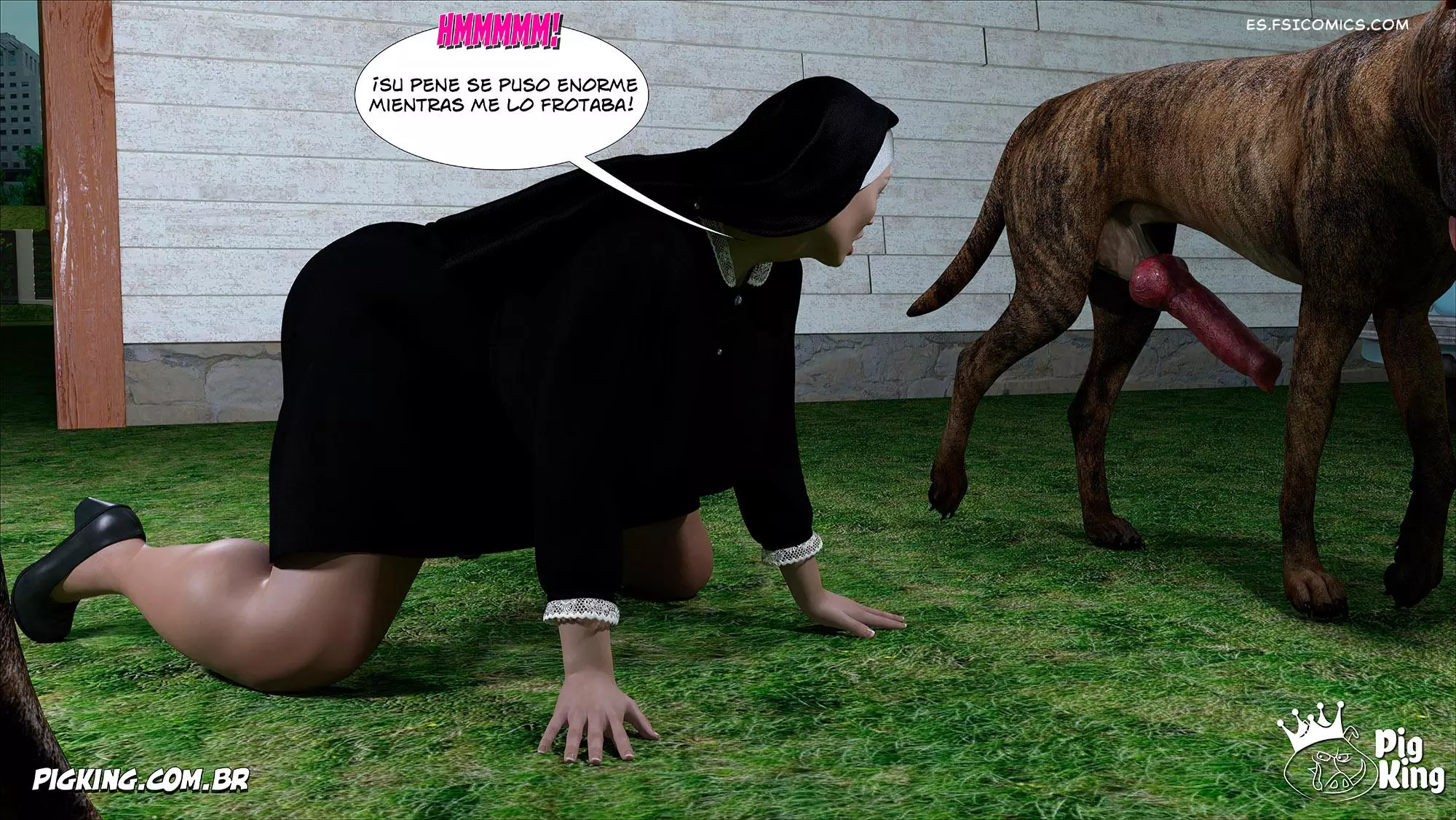 Nun Isabella Capítulo 2 – CrazyDad3D - 33 - FSI Comics nun-isabella-capítulo-2-crazydad3d-033