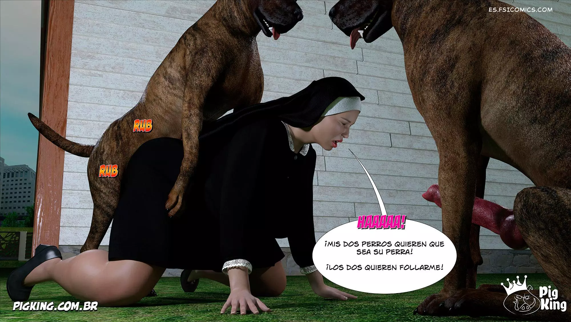Nun Isabella Capítulo 2 – CrazyDad3D - 47 - FSI Comics nun-isabella-capítulo-2-crazydad3d-047