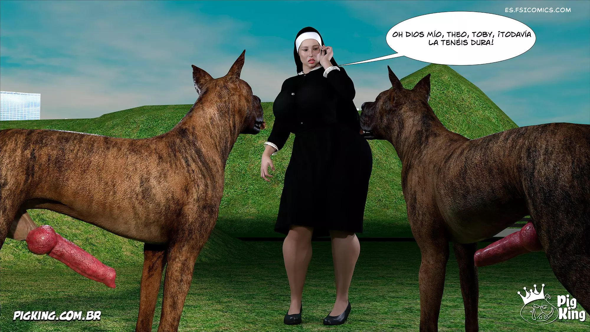 Nun Isabella Capítulo 2 – CrazyDad3D - 57 - FSI Comics nun-isabella-capítulo-2-crazydad3d-057