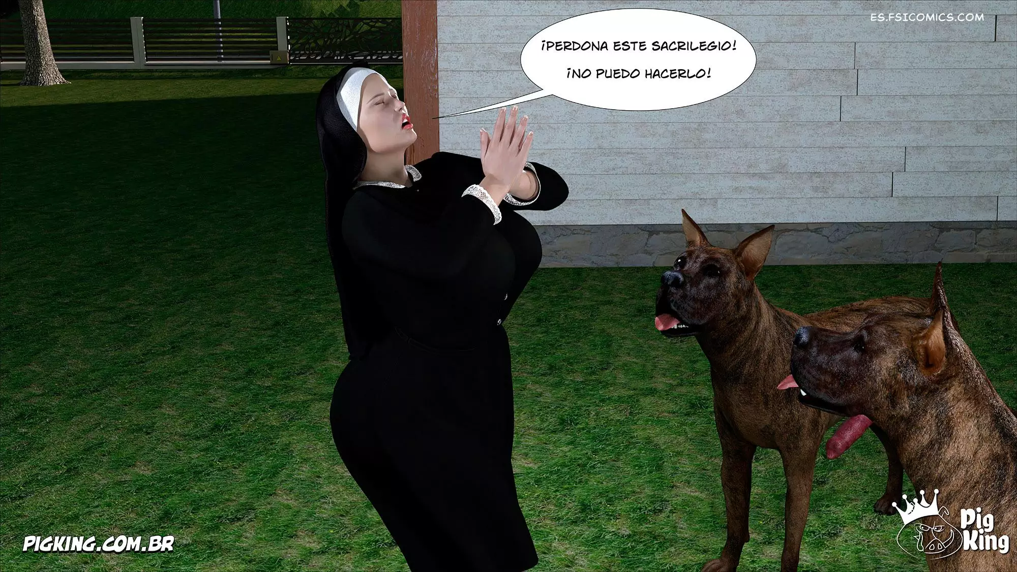Nun Isabella Capítulo 2 – CrazyDad3D - 61 - FSI Comics nun-isabella-capítulo-2-crazydad3d-061