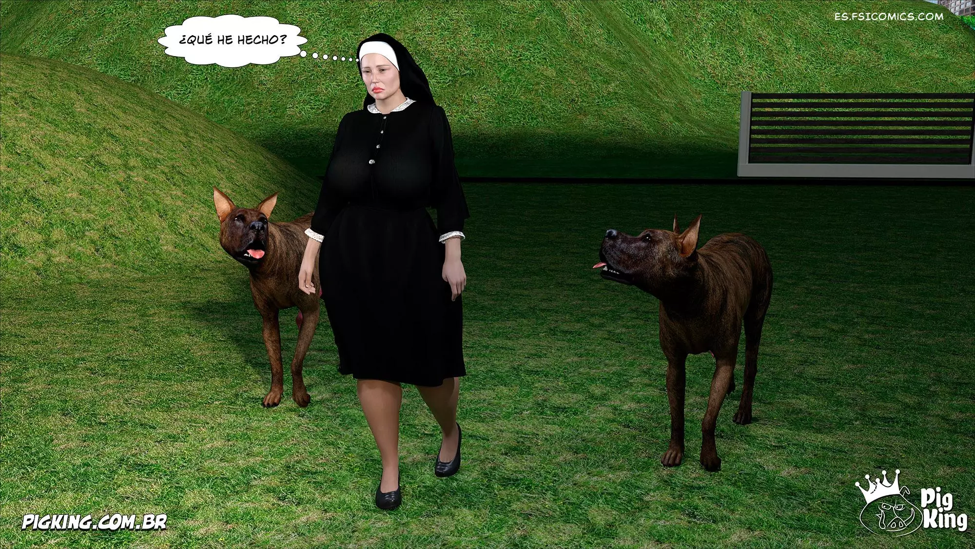 Nun Isabella Capítulo 2 – CrazyDad3D - 62 - FSI Comics nun-isabella-capítulo-2-crazydad3d-062