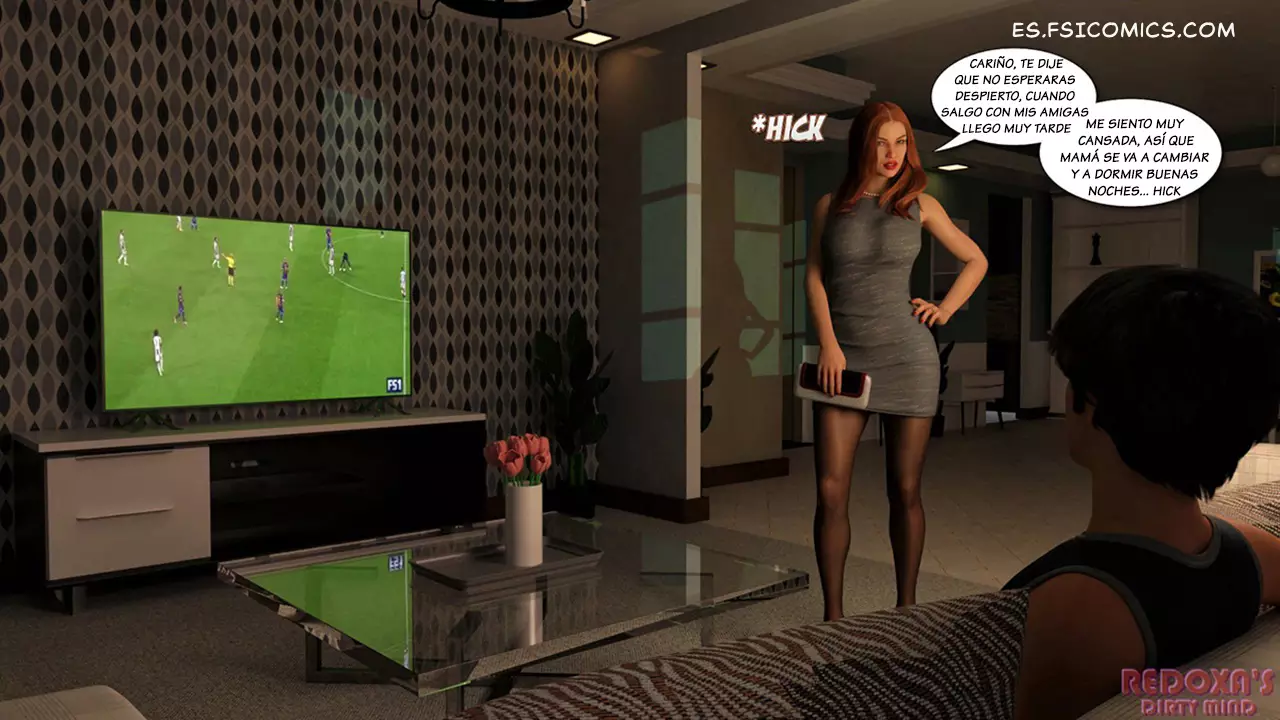 Son Mom And Aunt – Redoxa's Dirty Mind - 1 - FSI Comics son-mom-and-aunt-redoxa's-dirty-mind-001